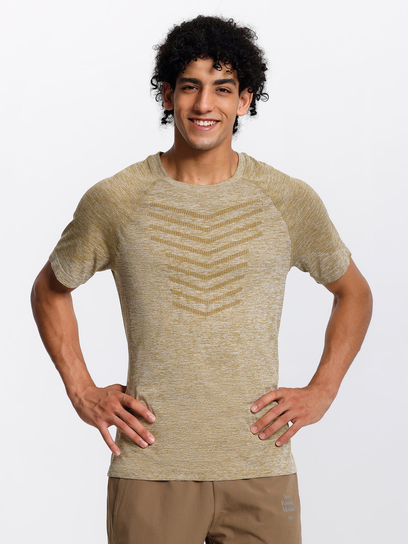 Men’s Quick-Dry Seamless Running T-Shirt