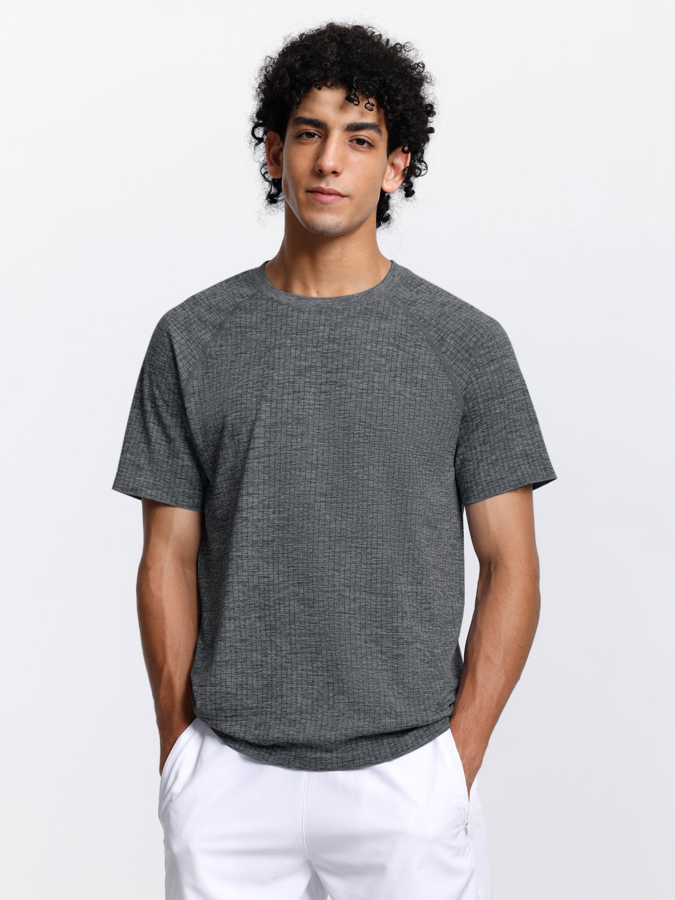 Men’s Quick-Dry Seamless Running T-Shirt