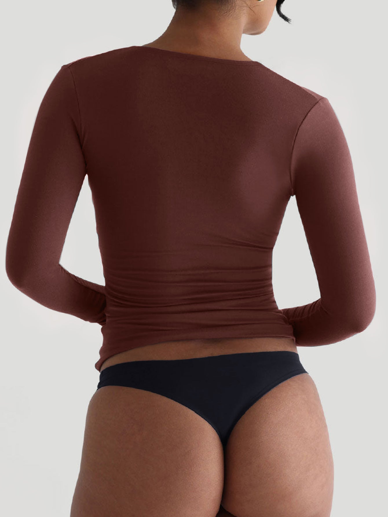 Scented Ultra-Soft Seamless Long-Sleeve Top