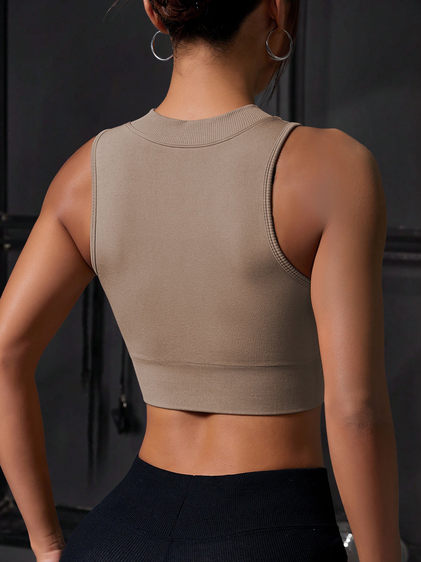 Haut à manches longues sans coutures ultra doux et parfumé