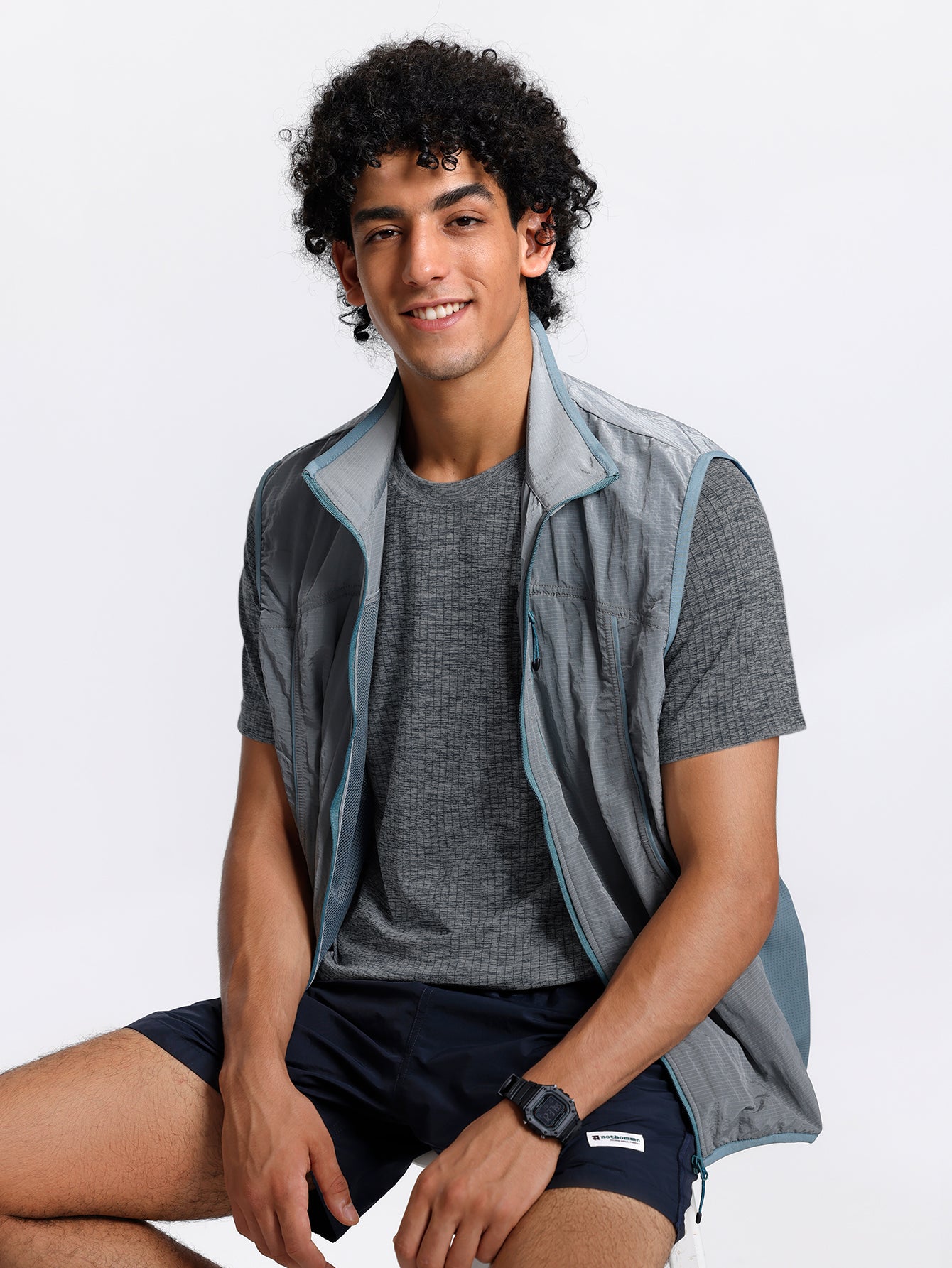 Men’s Quick-Dry Seamless Running T-Shirt