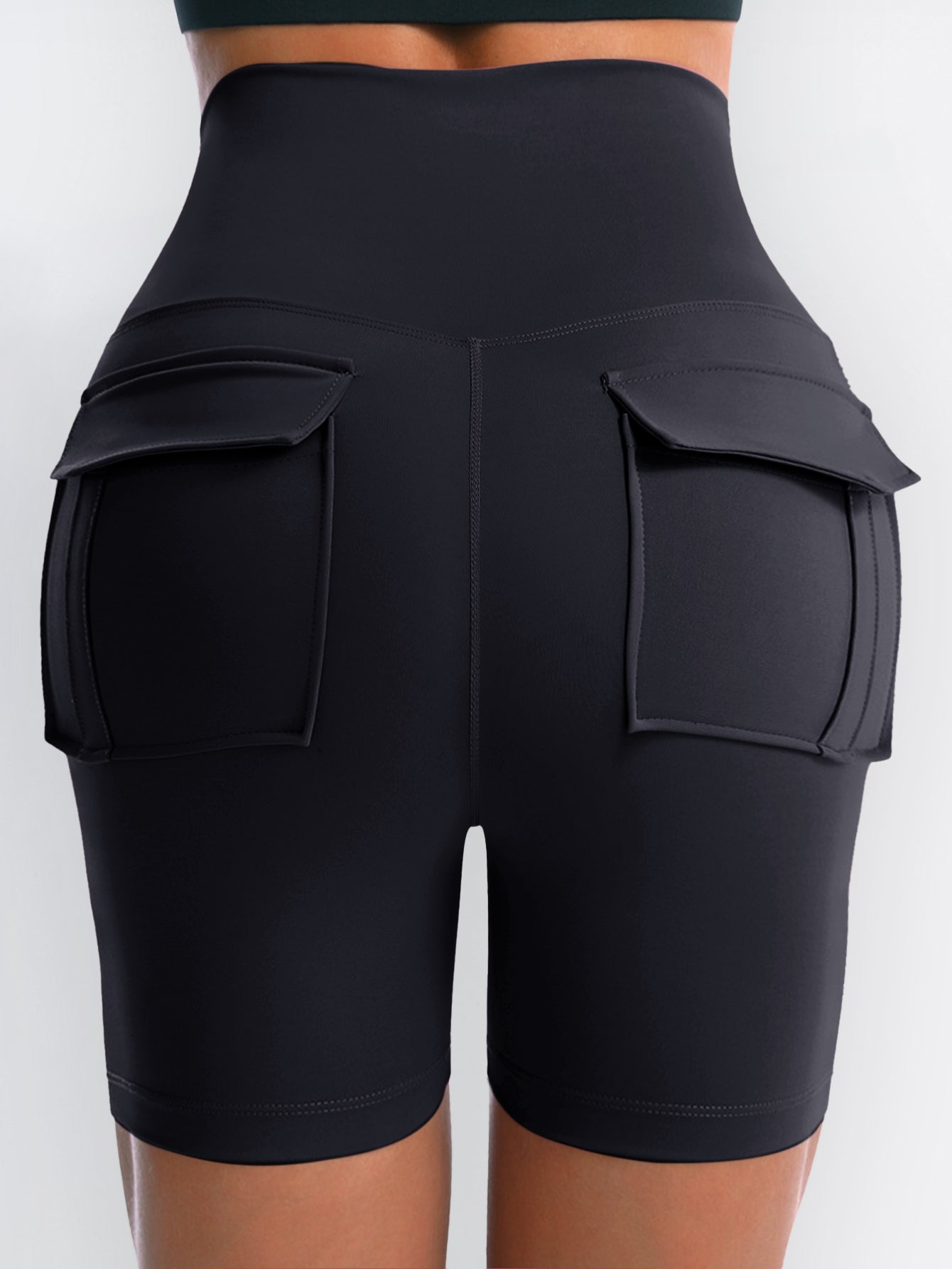 Pantalones cortos sin costuras perfumados que realzan los glúteos