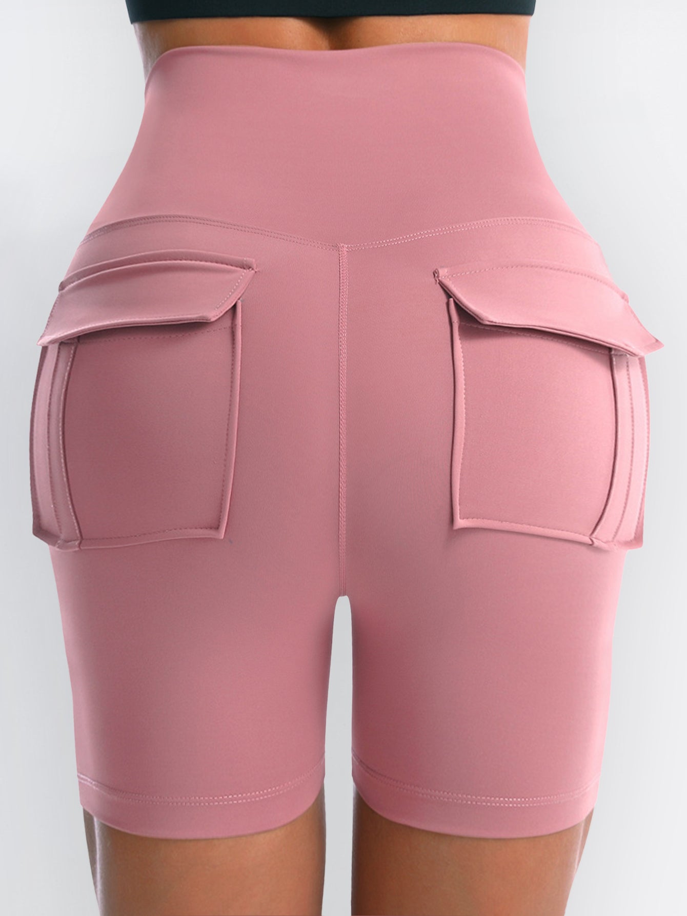Pantalones cortos sin costuras perfumados que realzan los glúteos