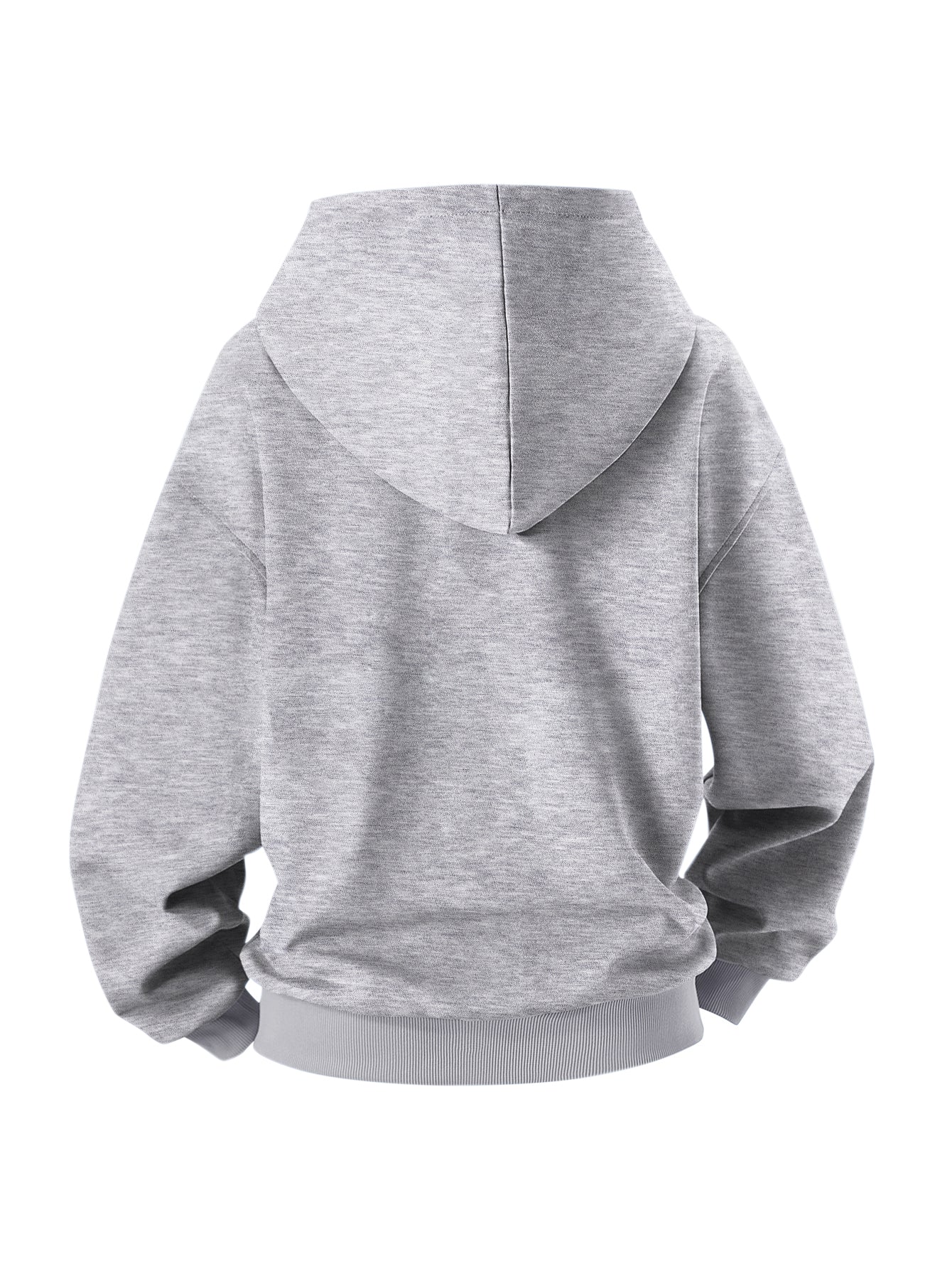 Women’s Dual Pockets & Ribbed Hem Half-Zip Hoodie