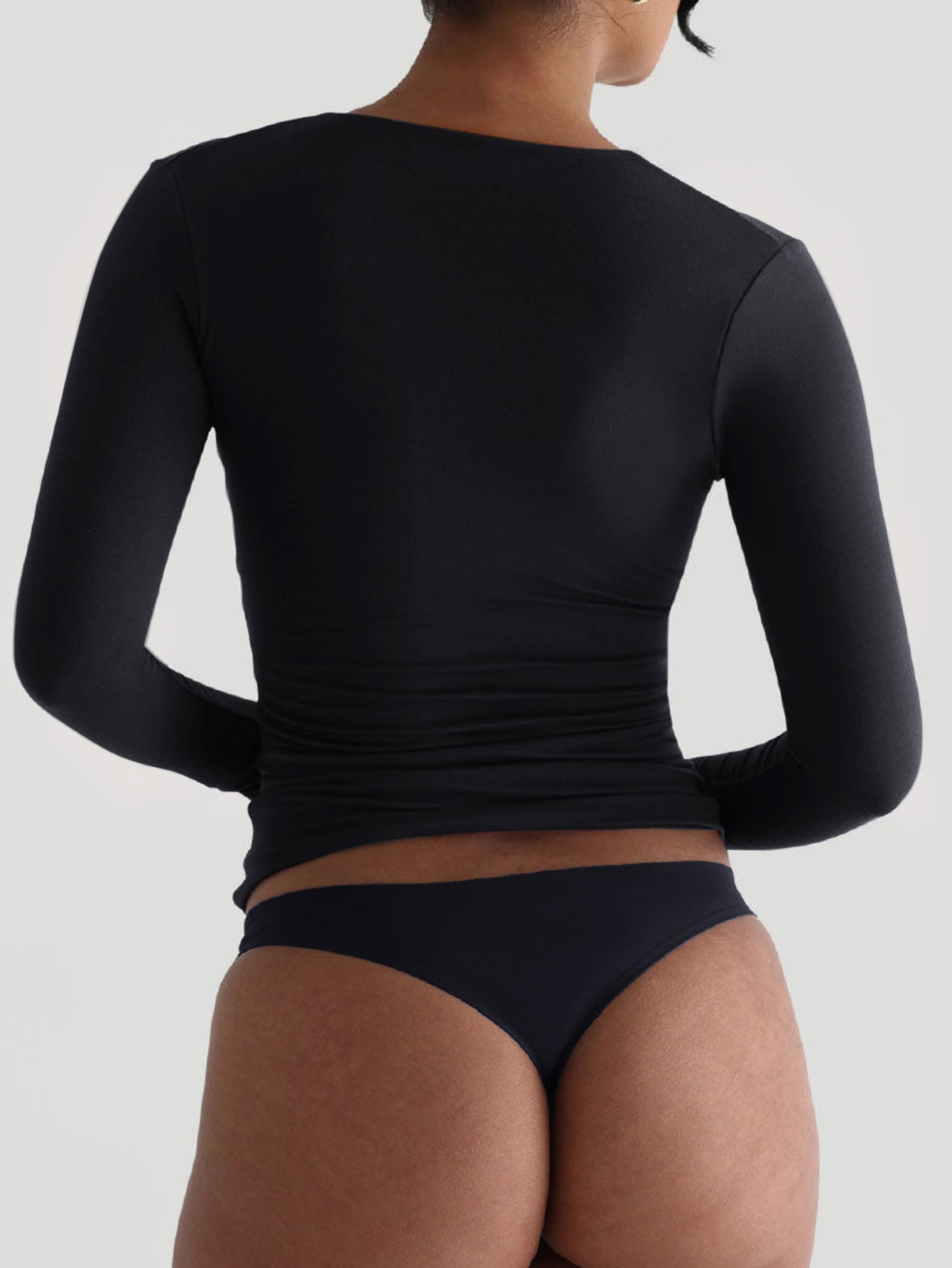 Scented Ultra-Soft Seamless Long-Sleeve Top