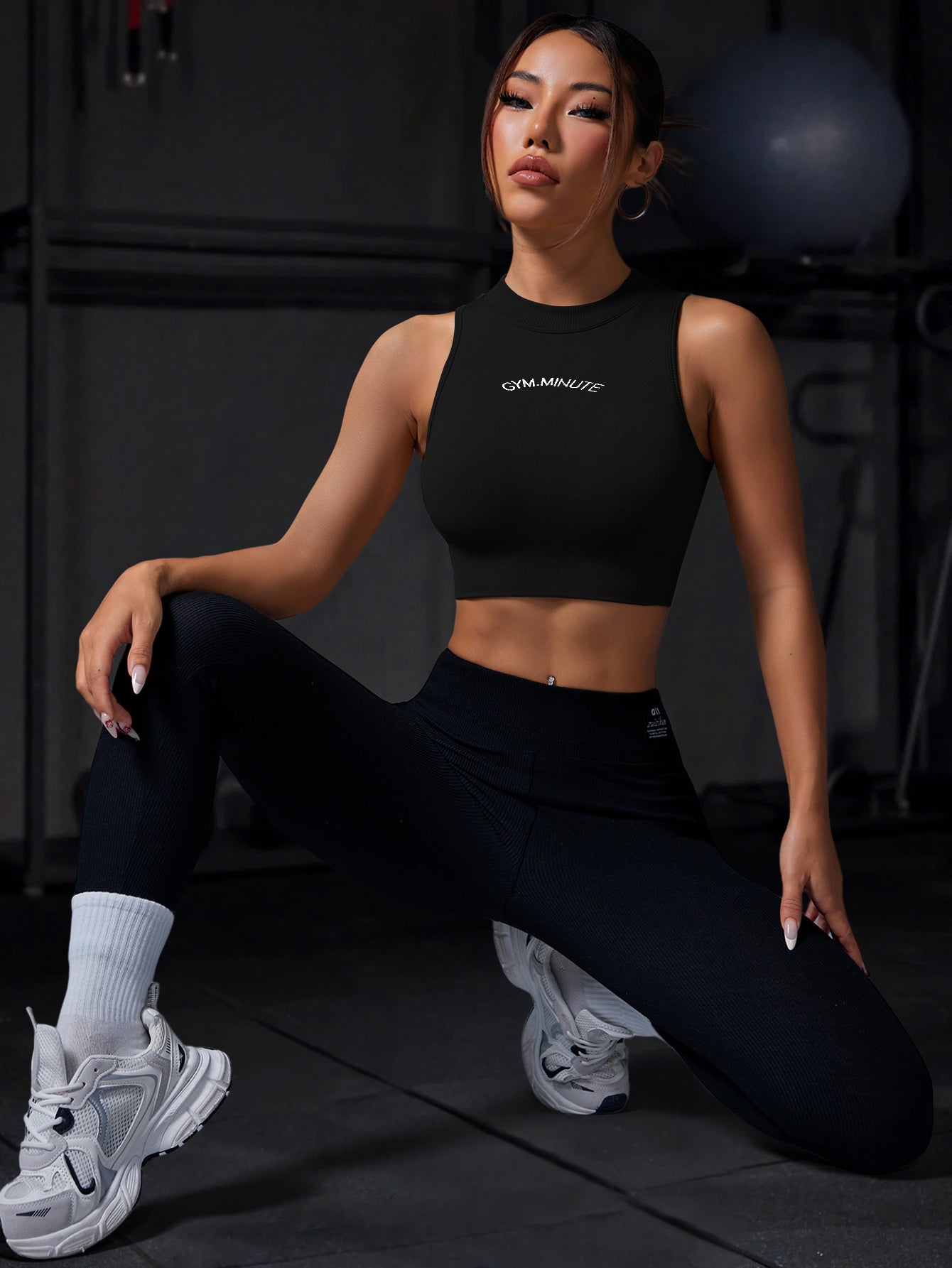 Haut à manches longues sans coutures ultra doux et parfumé