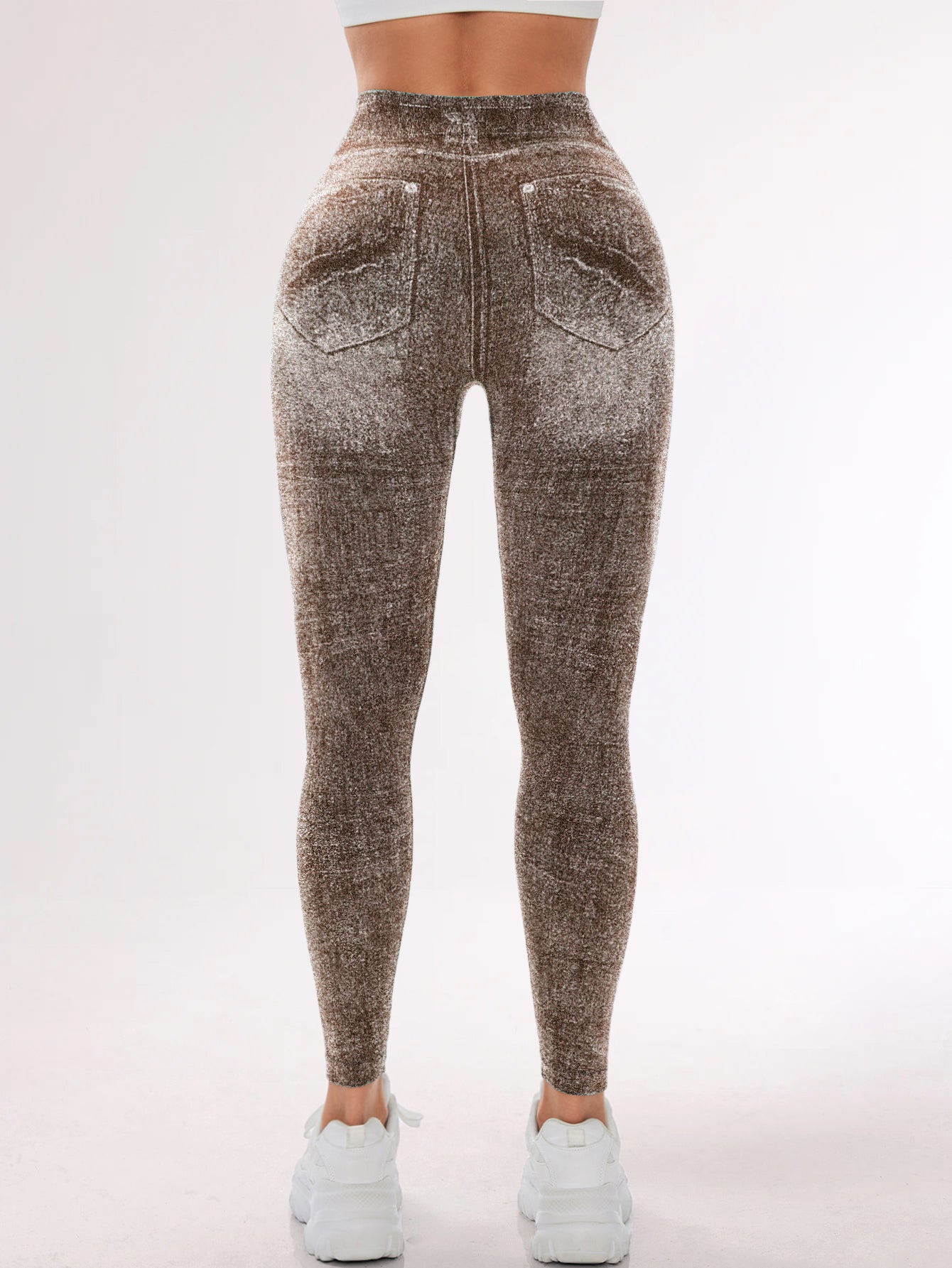 Legging taille haute gainant sans coutures