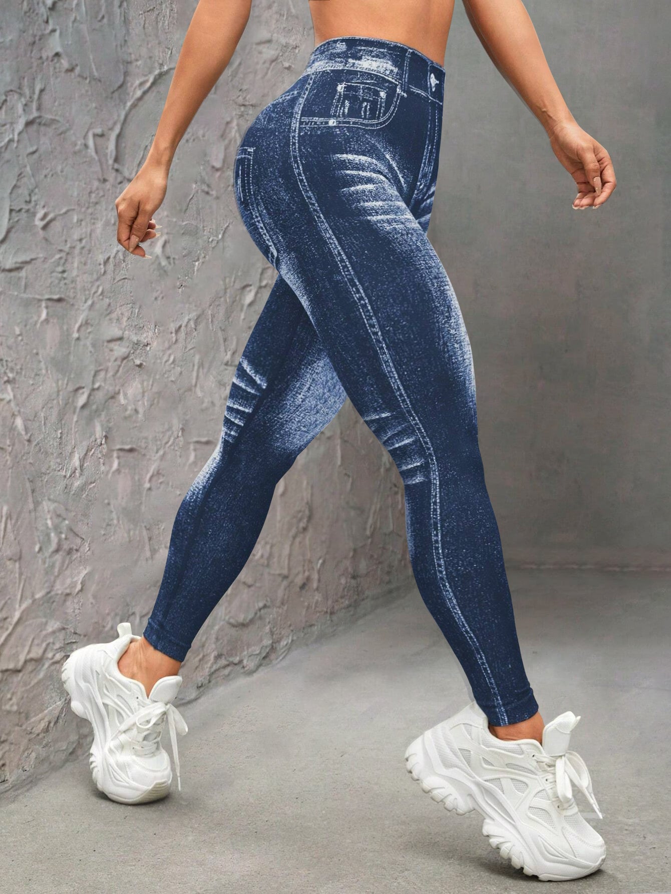 Legging taille haute gainant sans coutures