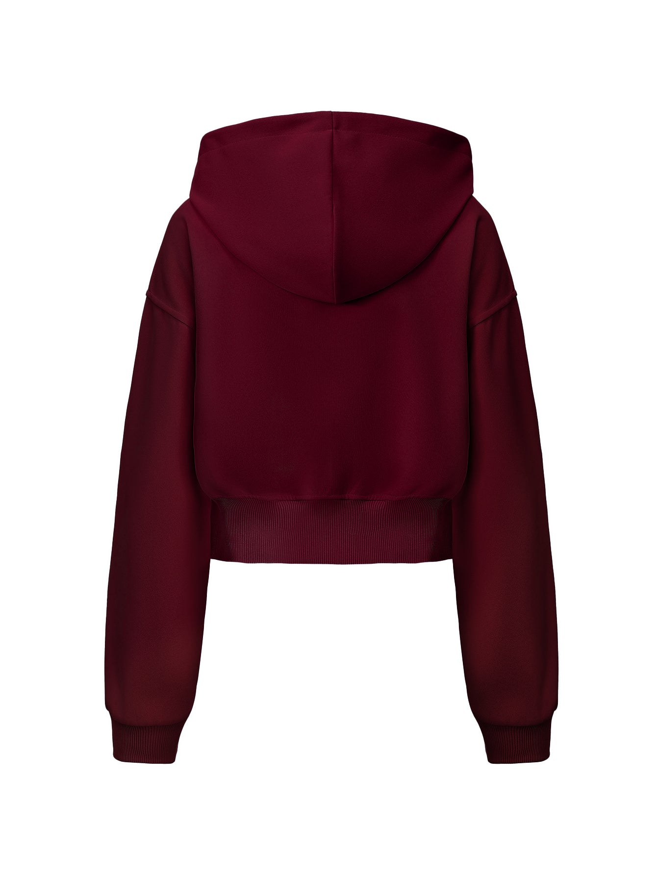 Women’s Elastic Waist Zip-Up Hoodie