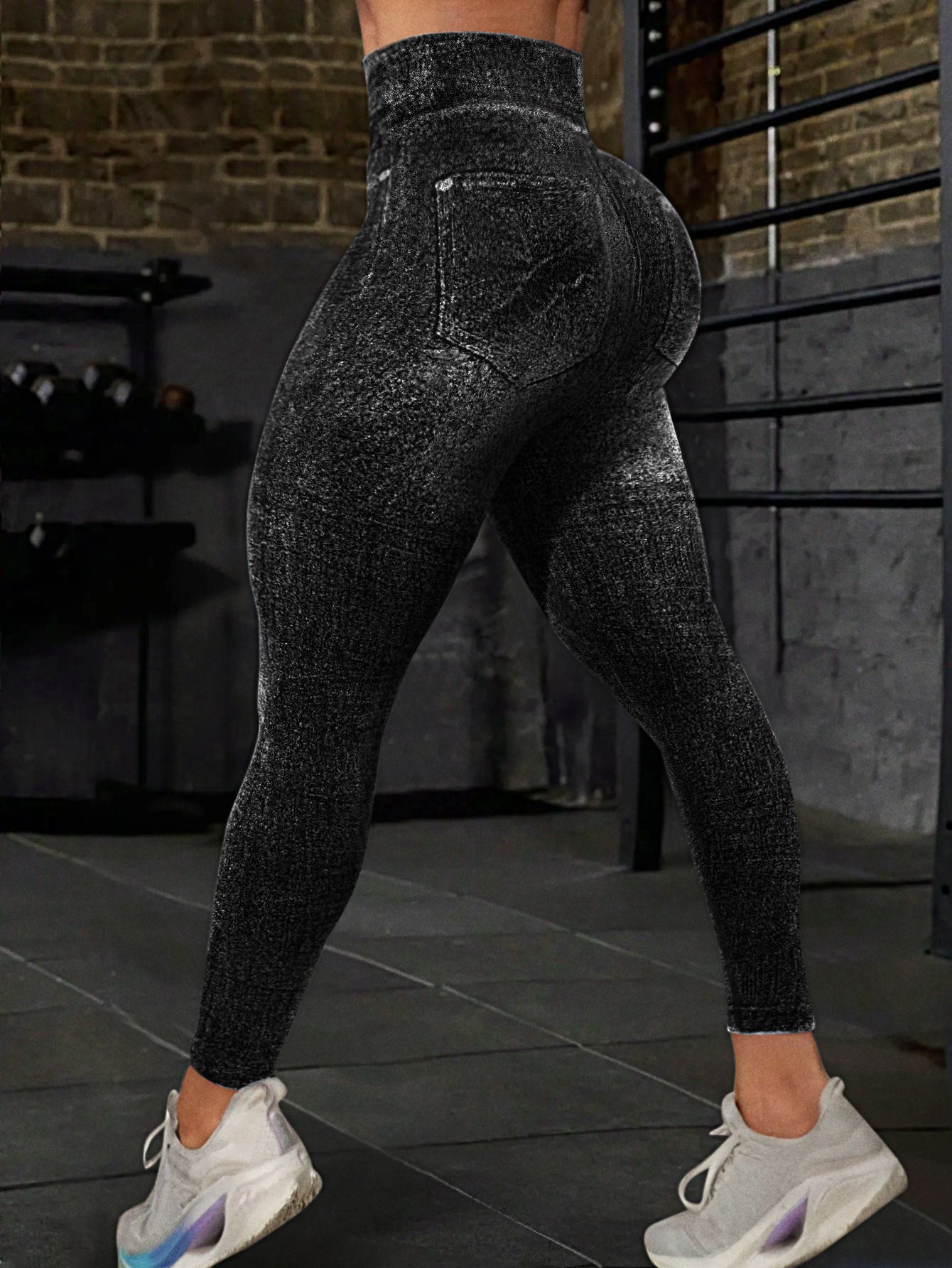 Legging taille haute gainant sans coutures