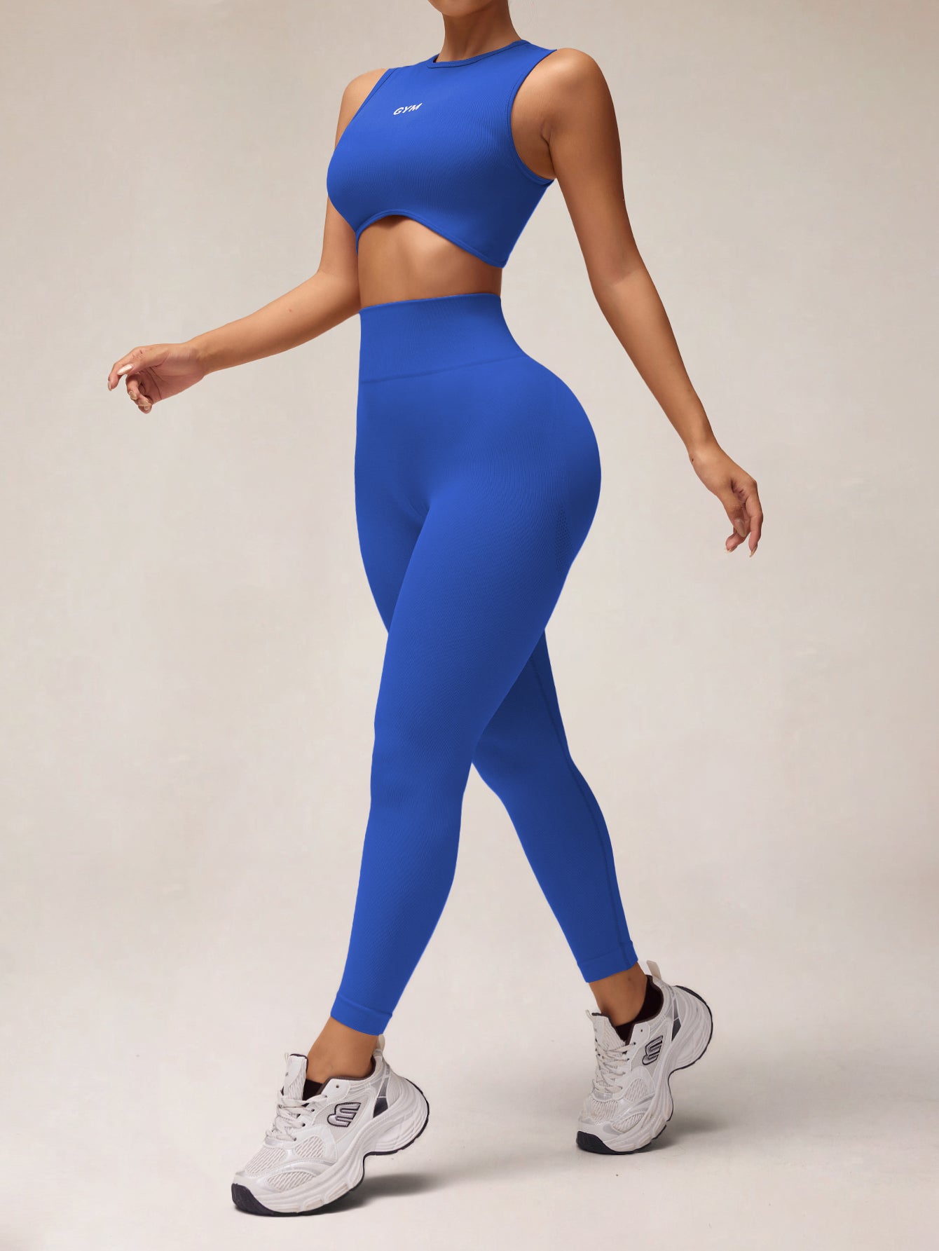 Leggings côtelés parfumés sans couture