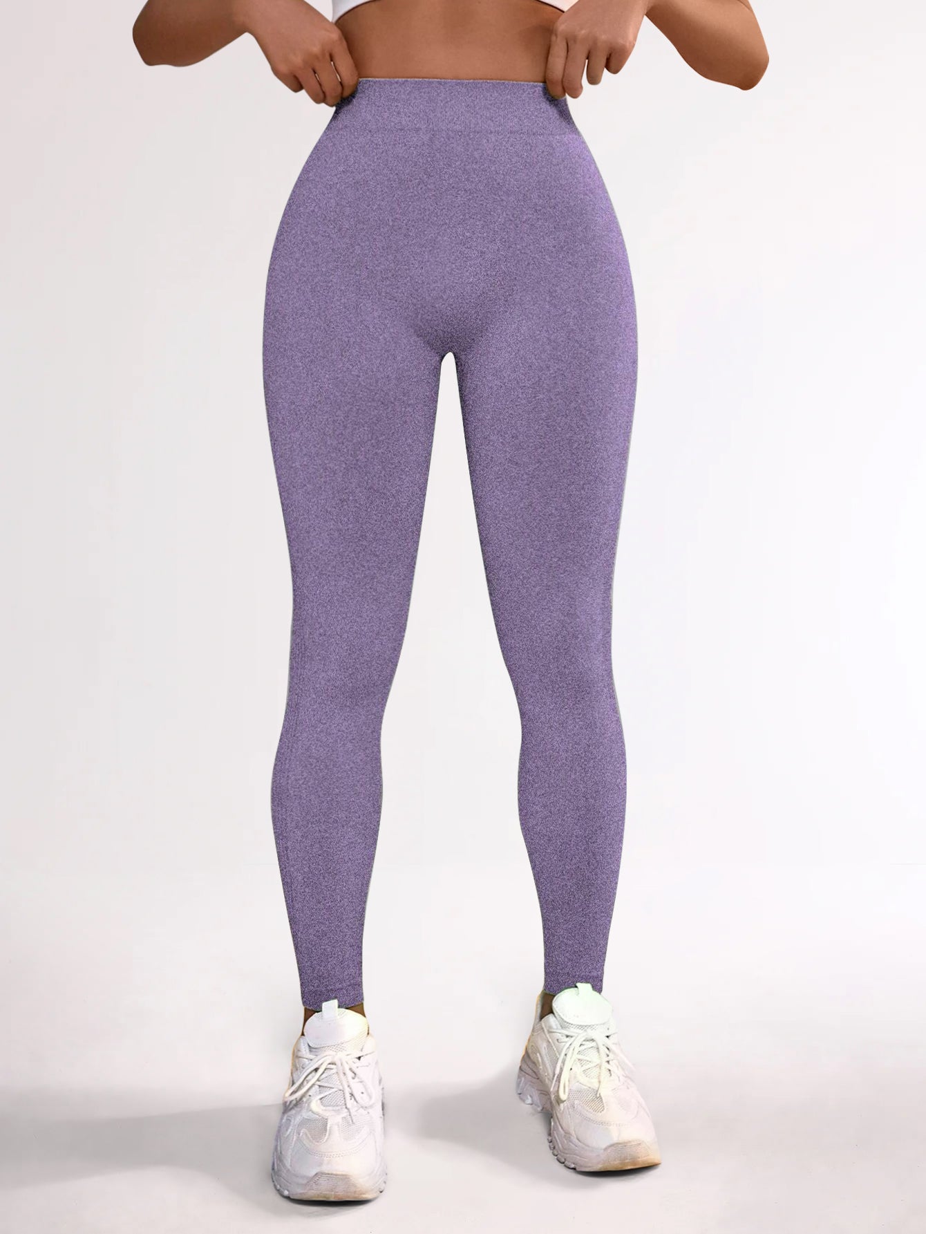 Leggings sin costuras con cintura alta y control de abdomen
