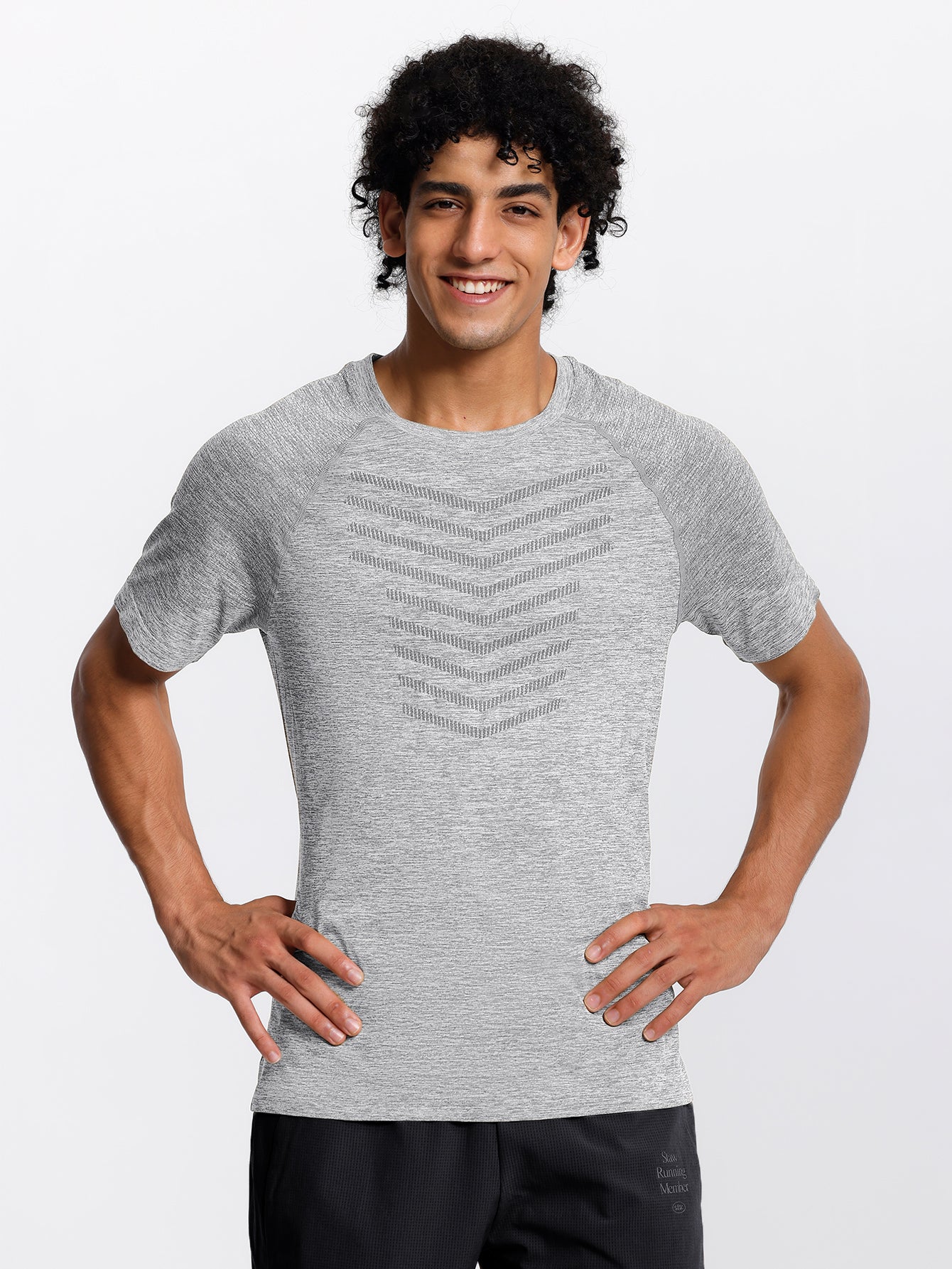 Men’s Quick-Dry Seamless Running T-Shirt