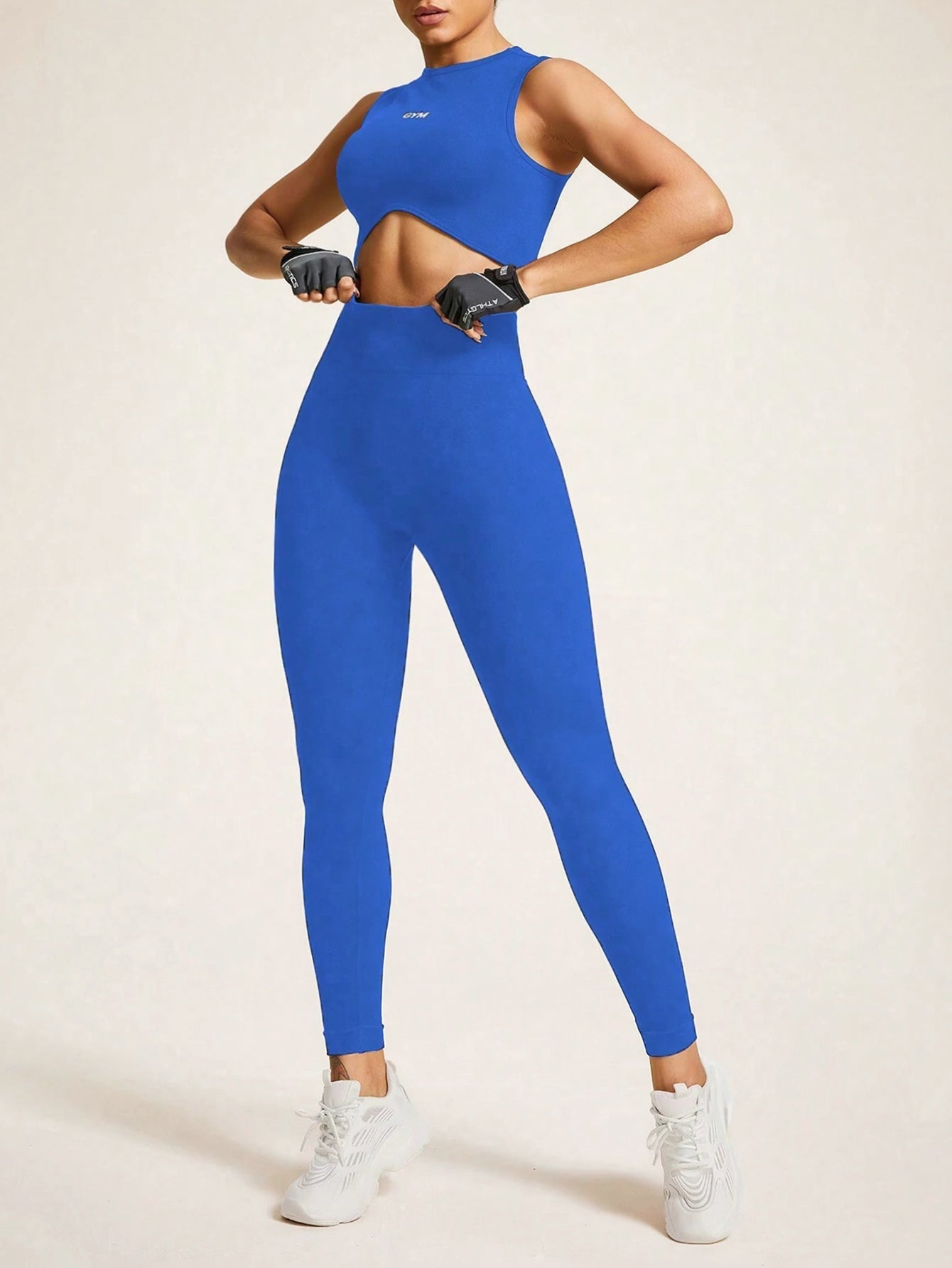 Leggings côtelés parfumés sans couture