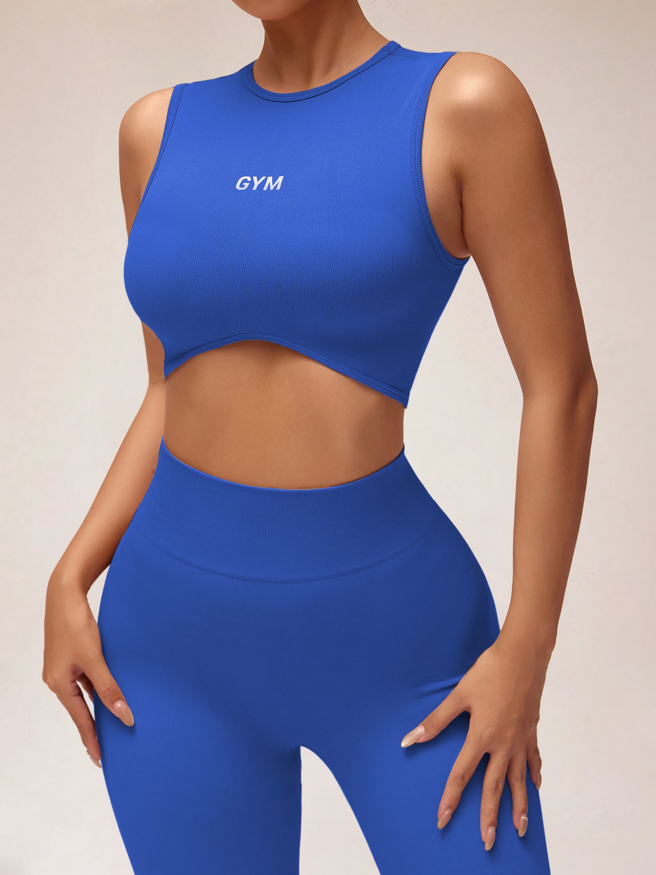 Leggings côtelés parfumés sans couture