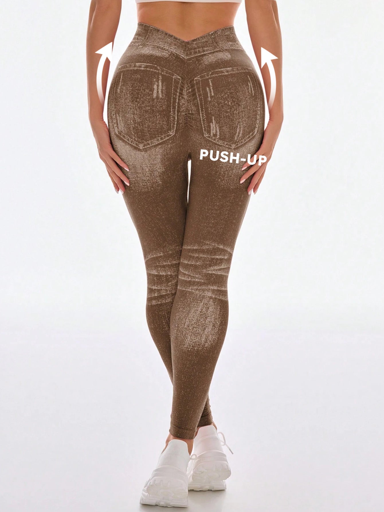 Legging taille haute gainant sans coutures