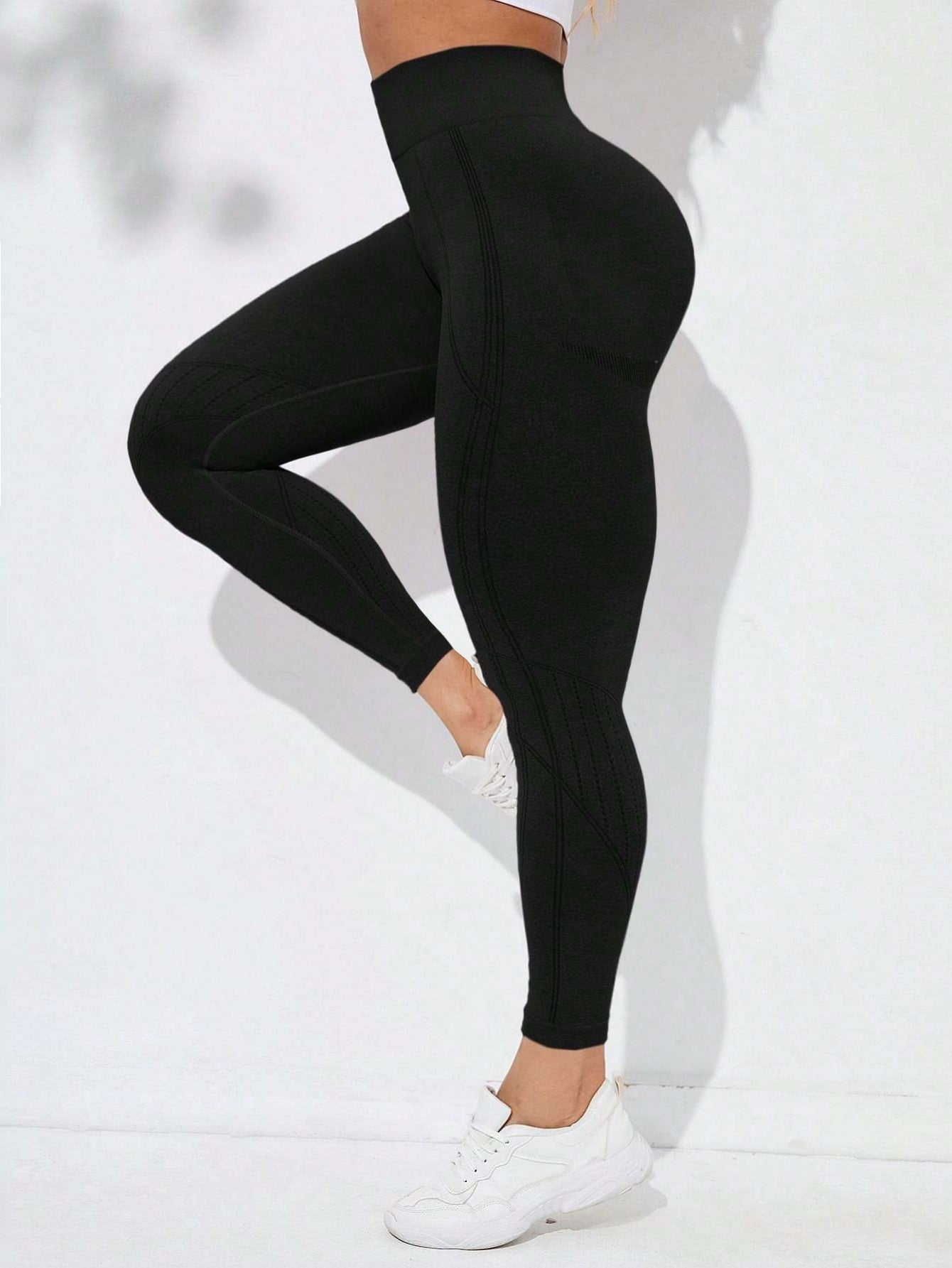 Legging taille haute gainant sans coutures