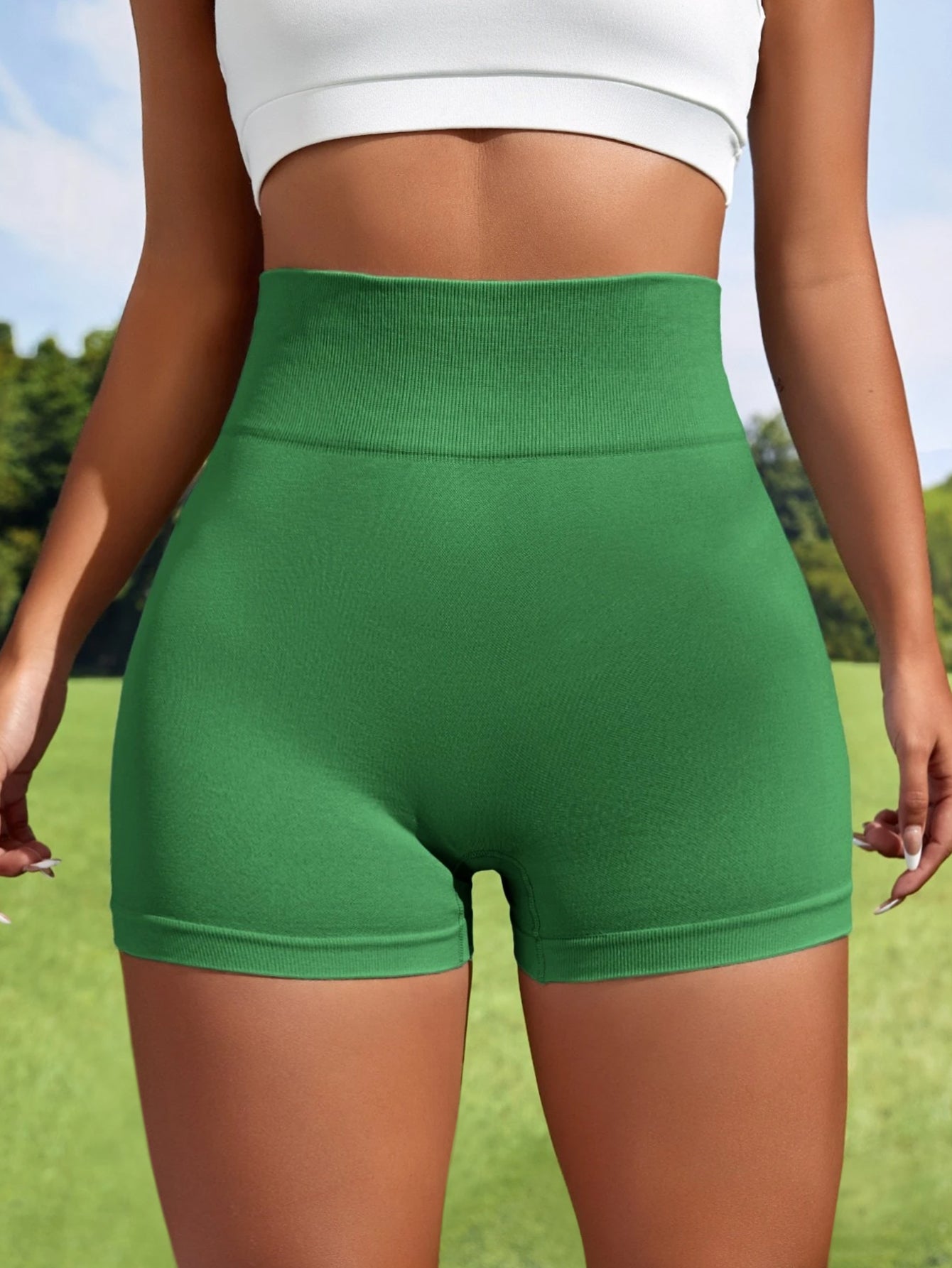 High Waist Tummy Control Butt-Lifting Seamless Shorts