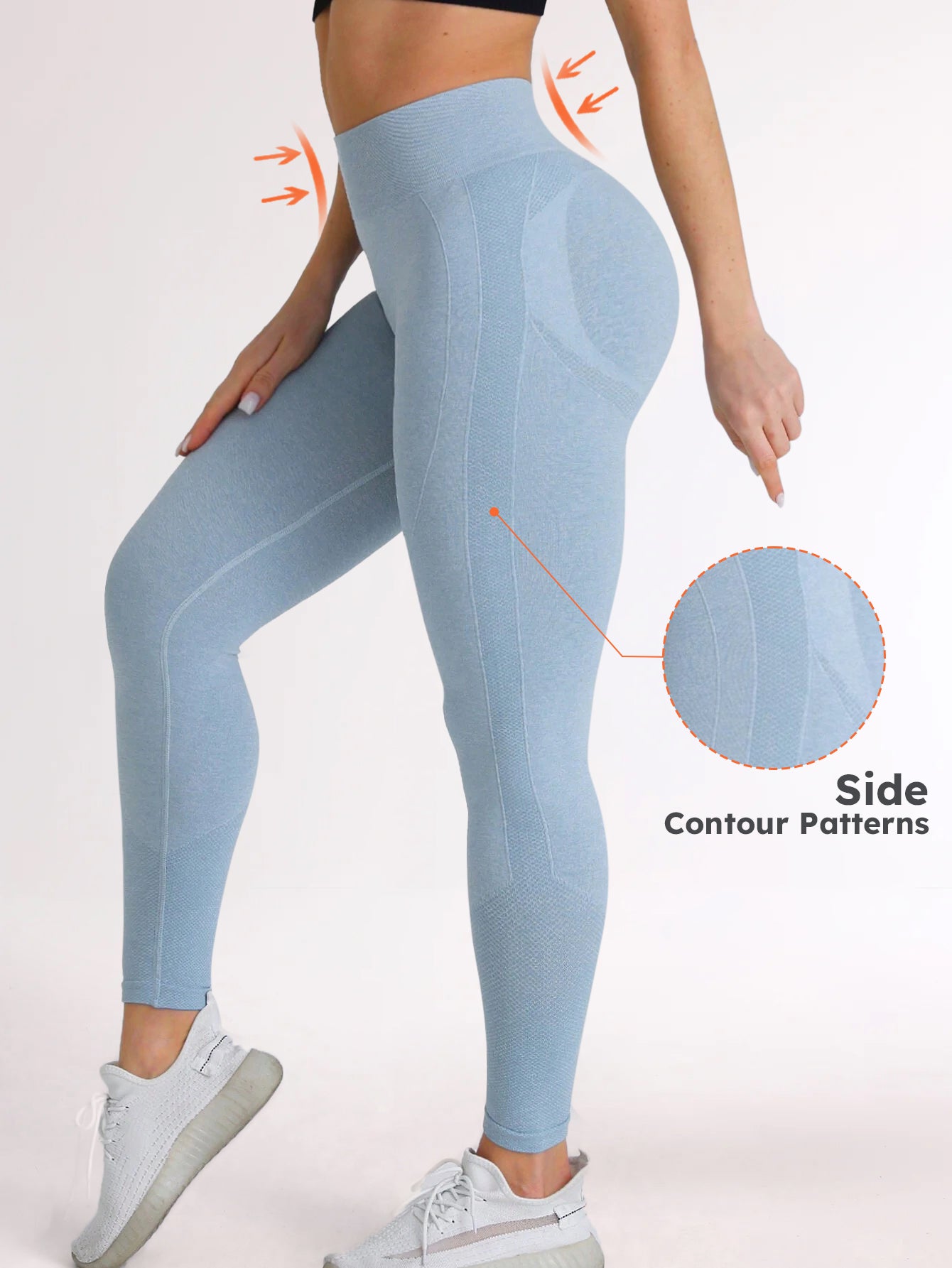 Pantalon évasé parfumé à taille en V