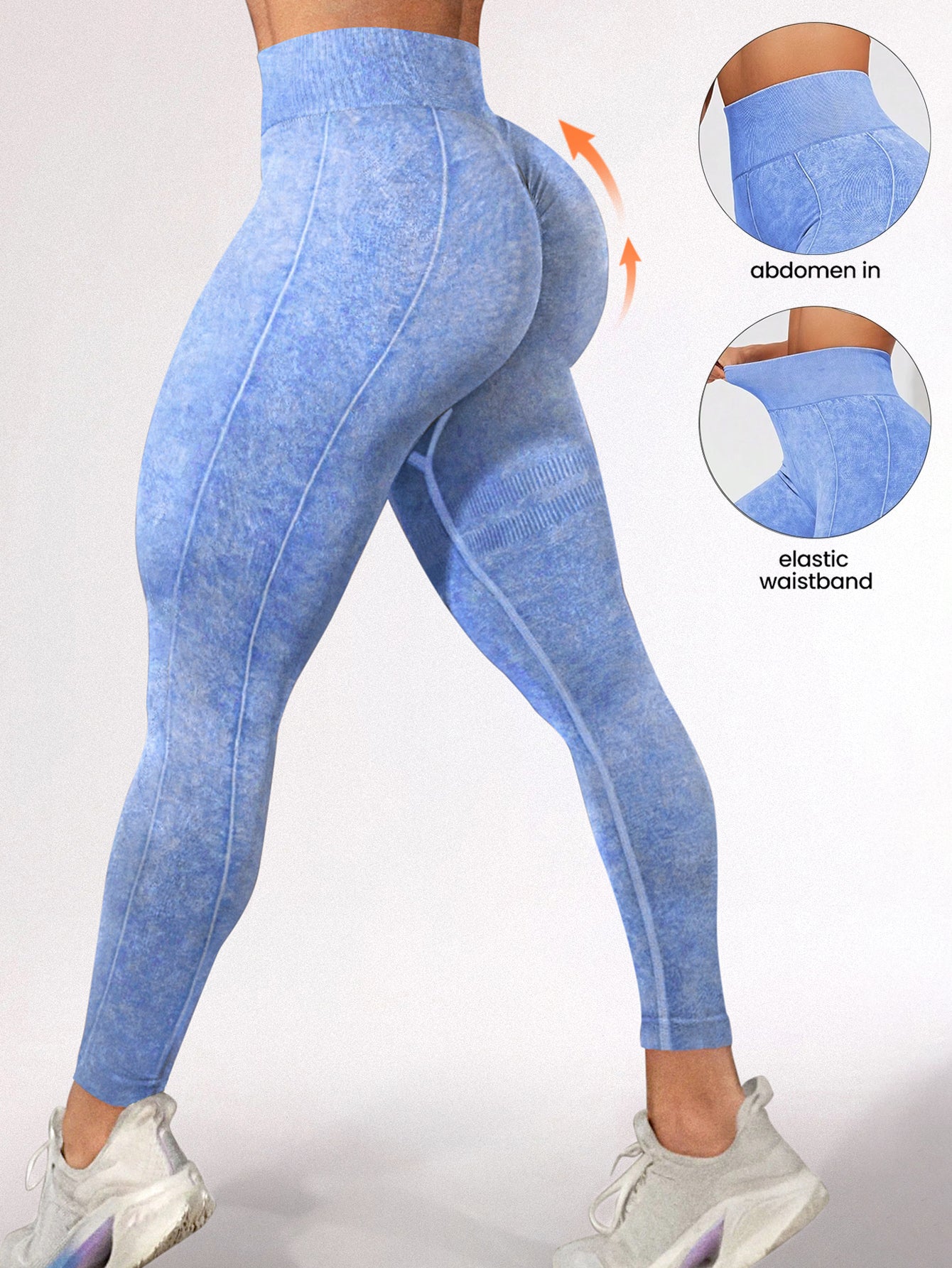 Legging taille haute gainant sans coutures