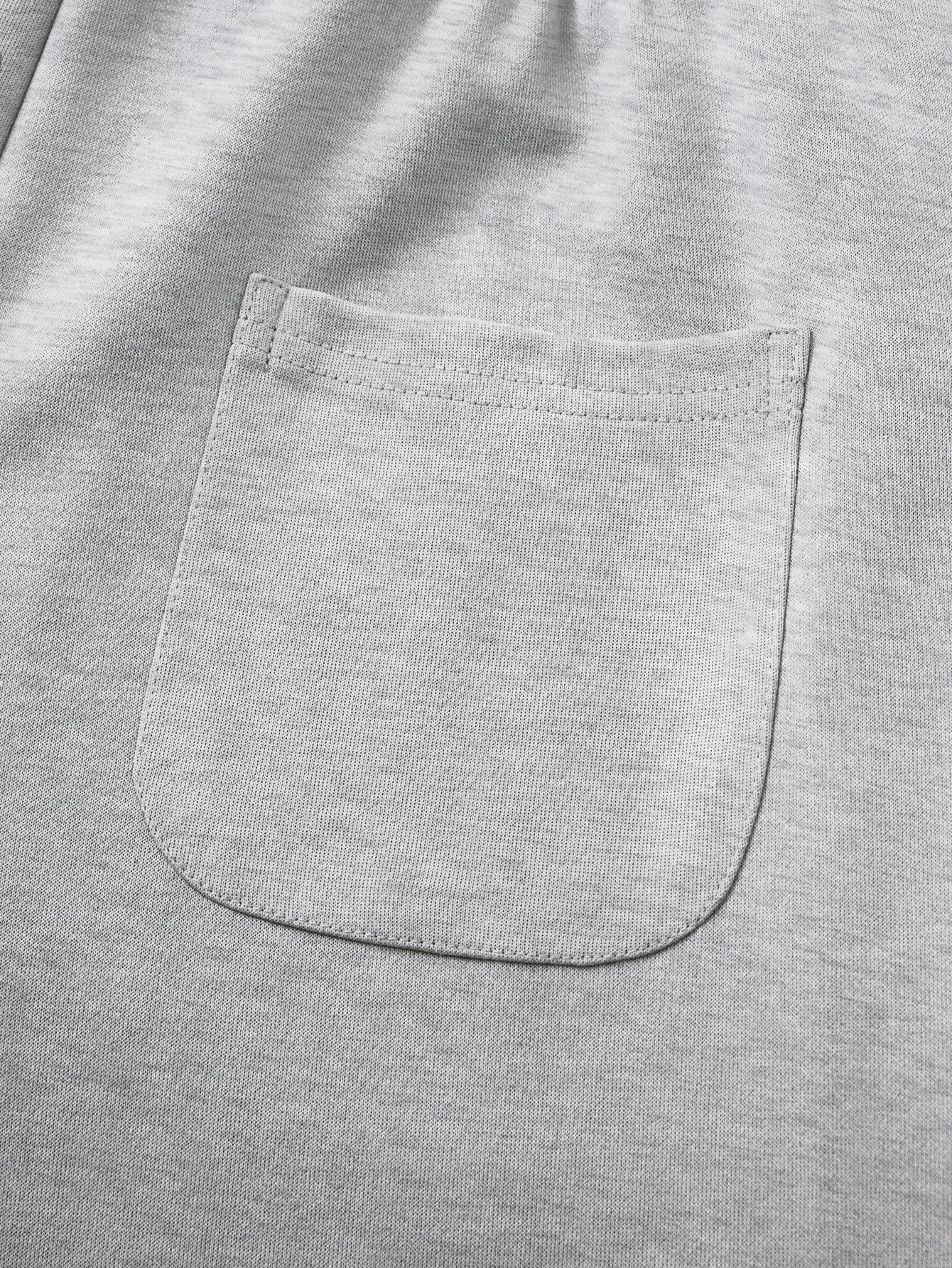 Drawstring Waist Sweatpants with Pockets