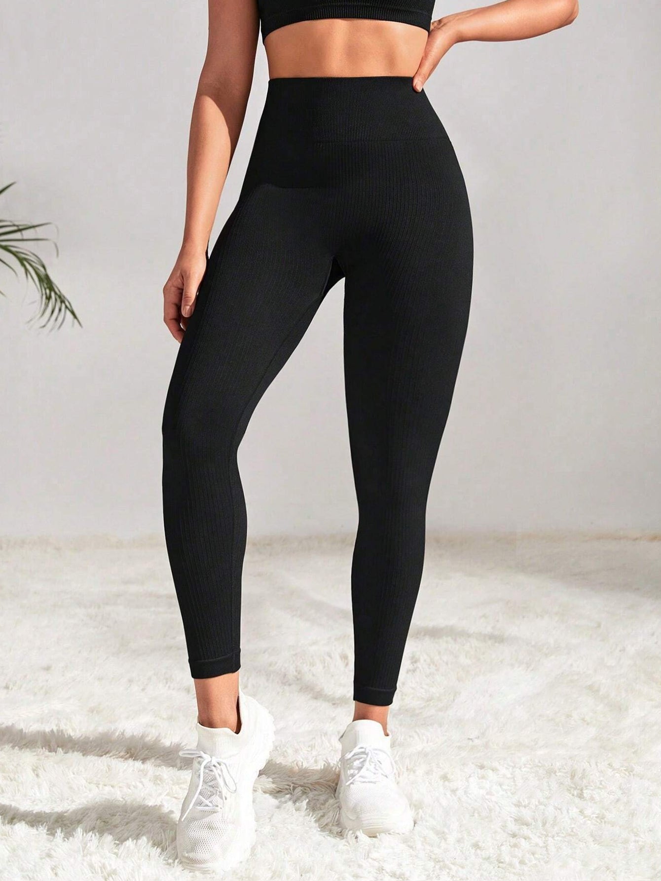 Legging taille haute gainant sans coutures