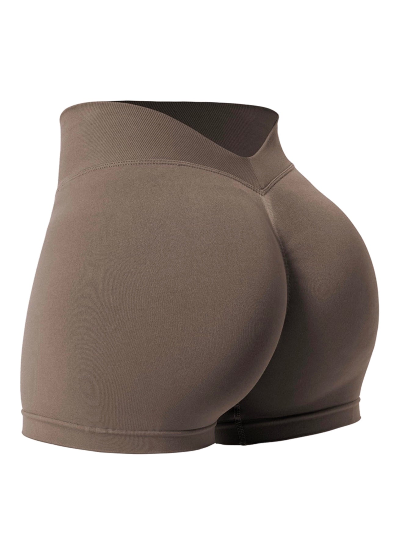 Pantalones cortos sin costuras con escote en V y perfumados