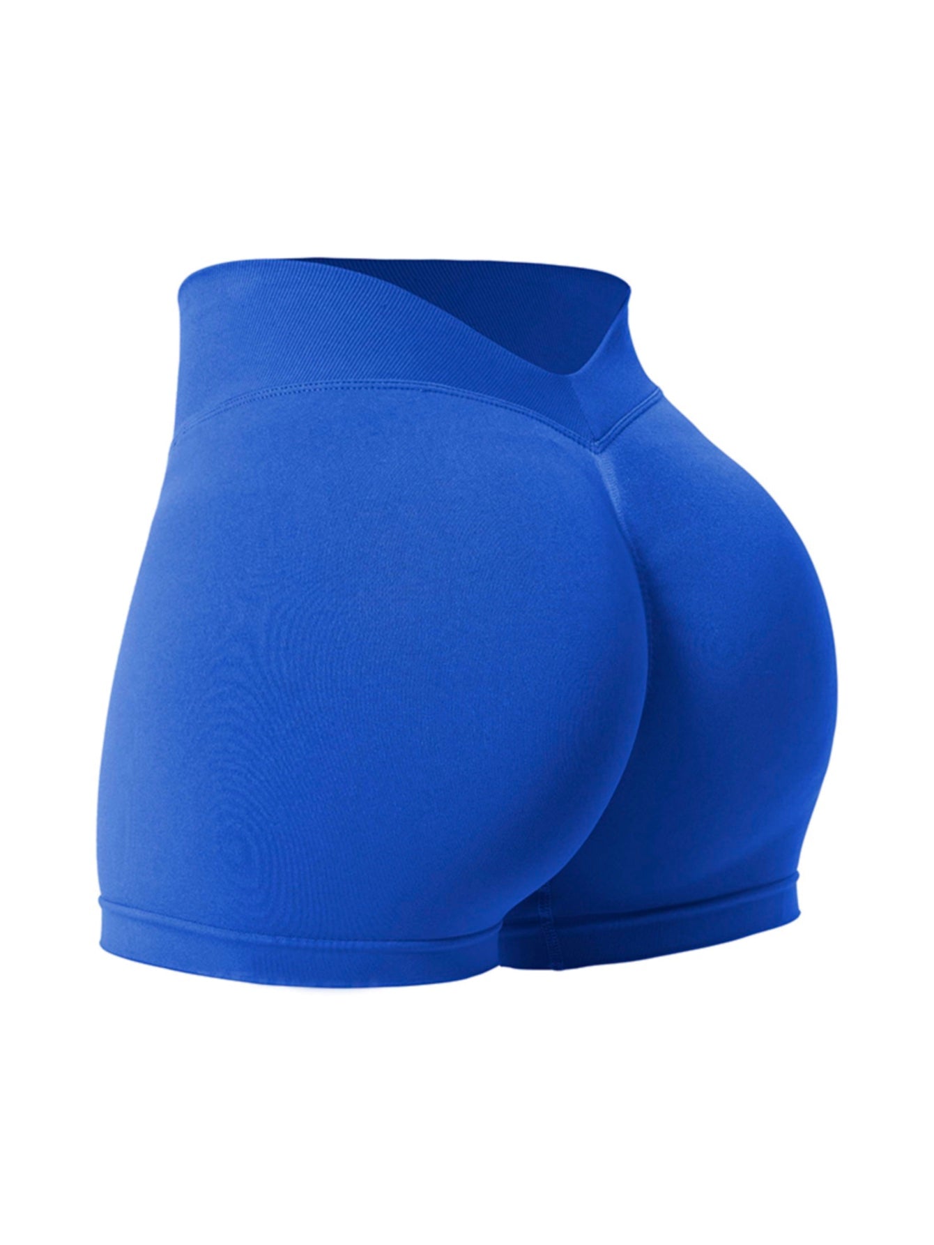 Pantalones cortos sin costuras con escote en V y perfumados