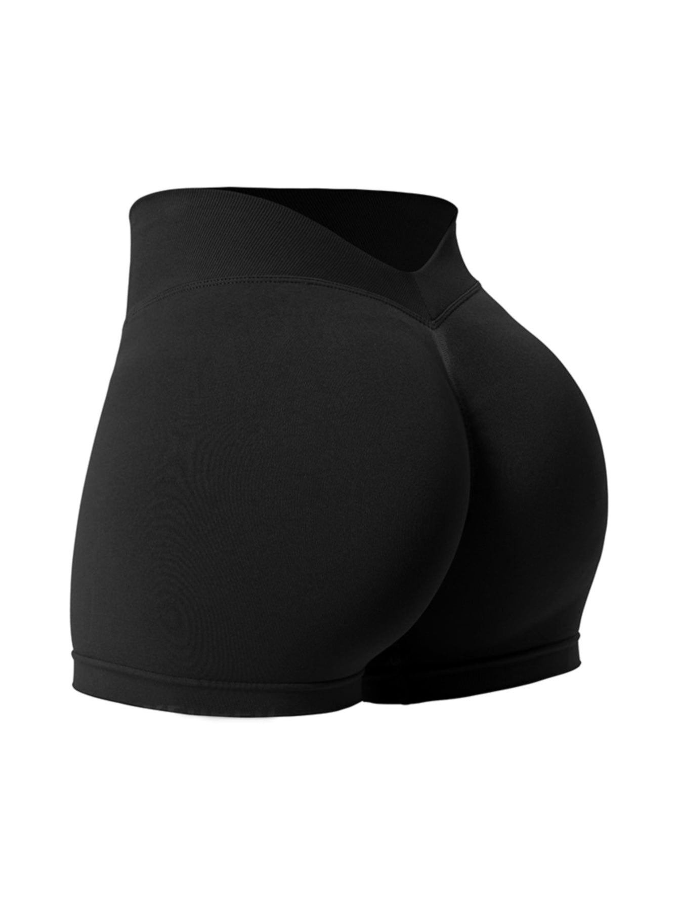 Pantalones cortos sin costuras con escote en V y perfumados