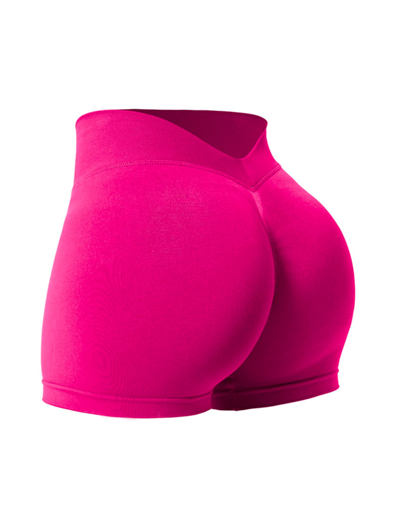 Pantalones cortos sin costuras con escote en V y perfumados