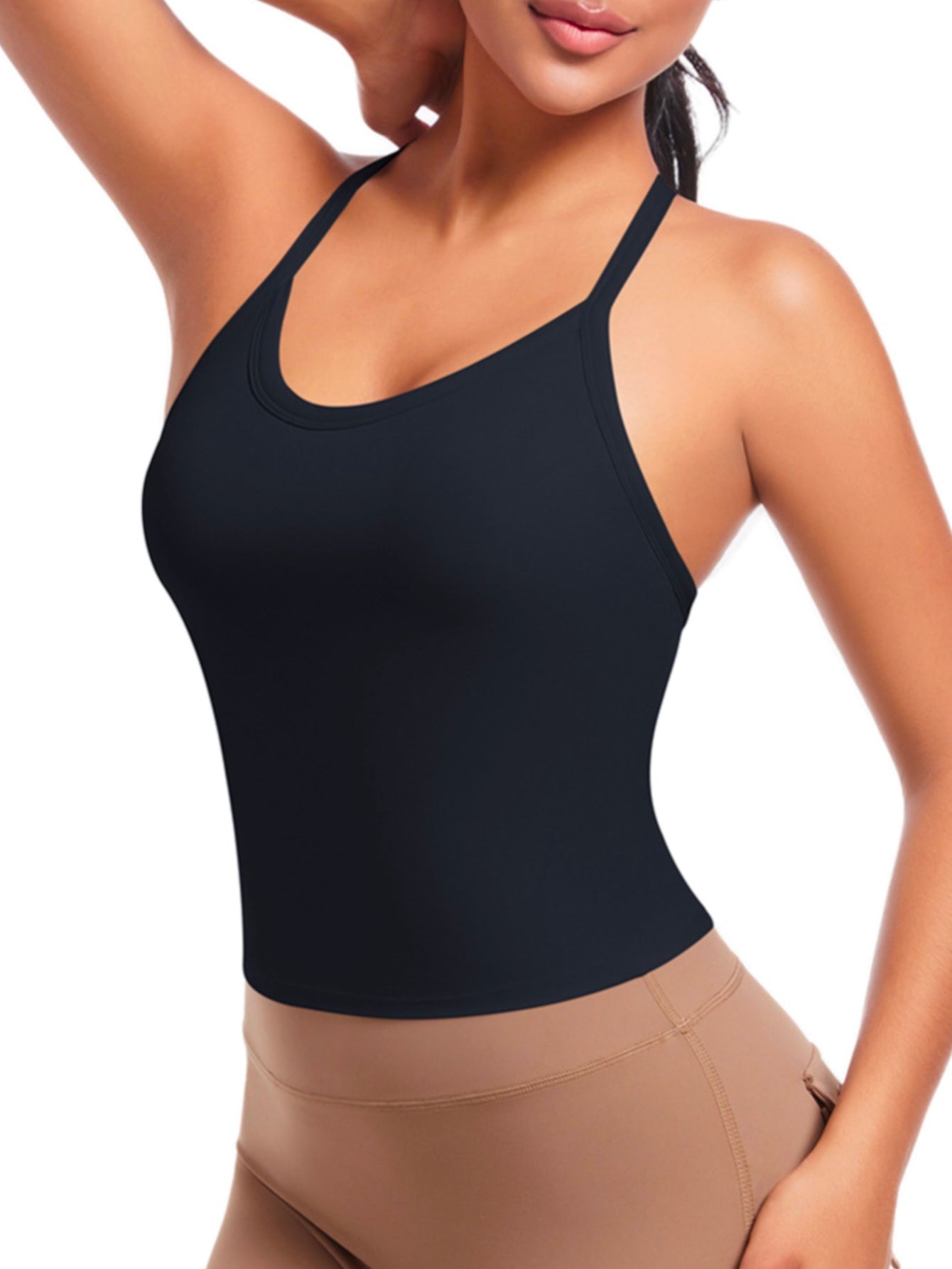 Camiseta de manga larga sin costuras ultra suave y perfumada