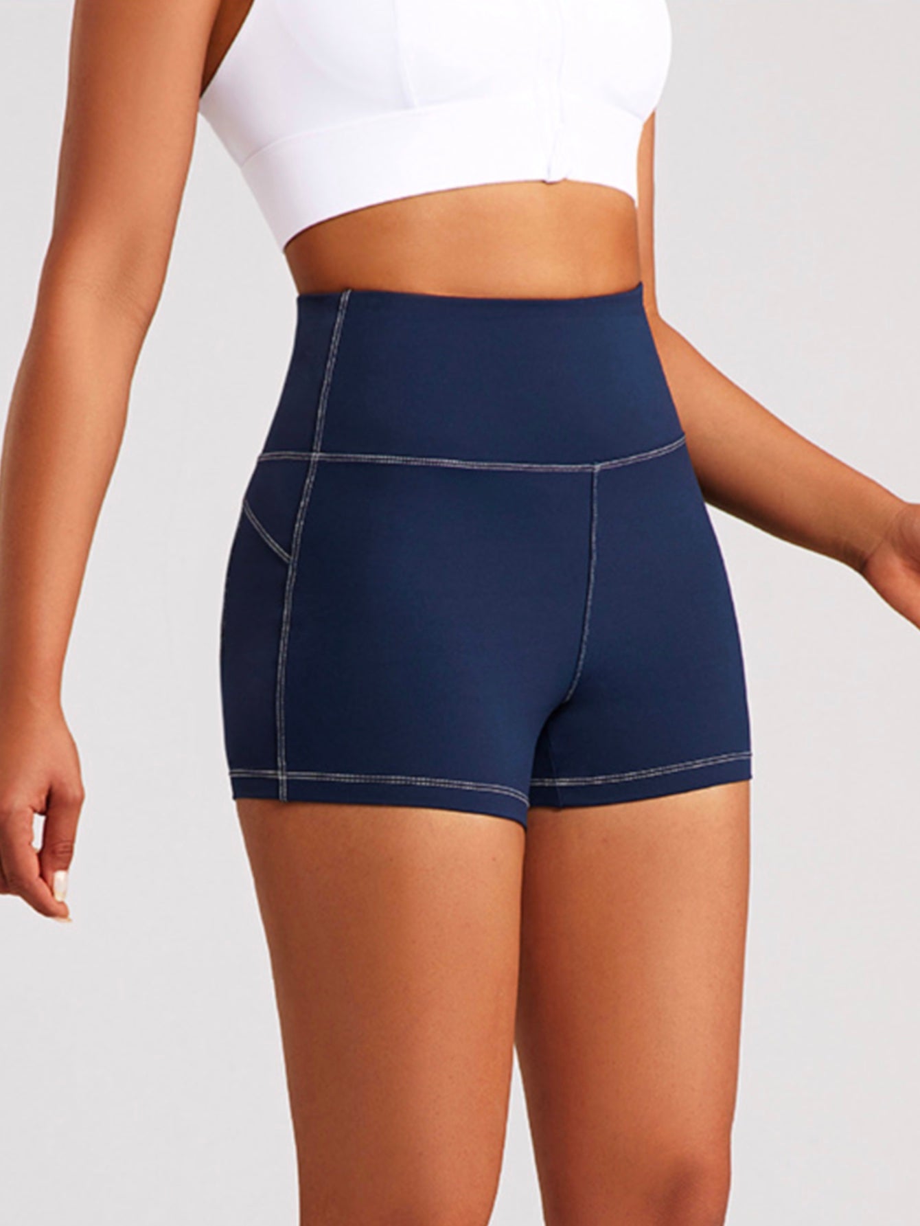 Leggings sin costuras con cintura alta y control de abdomen