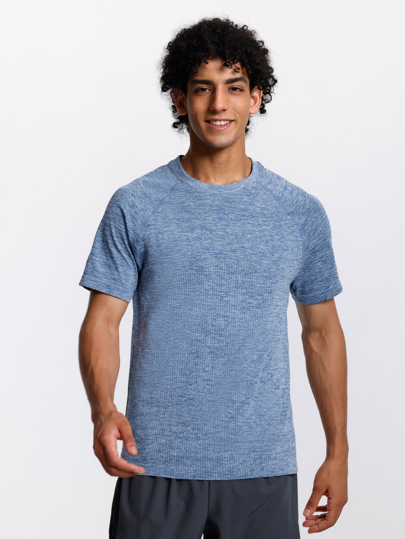 Men’s Quick-Dry Seamless Running T-Shirt