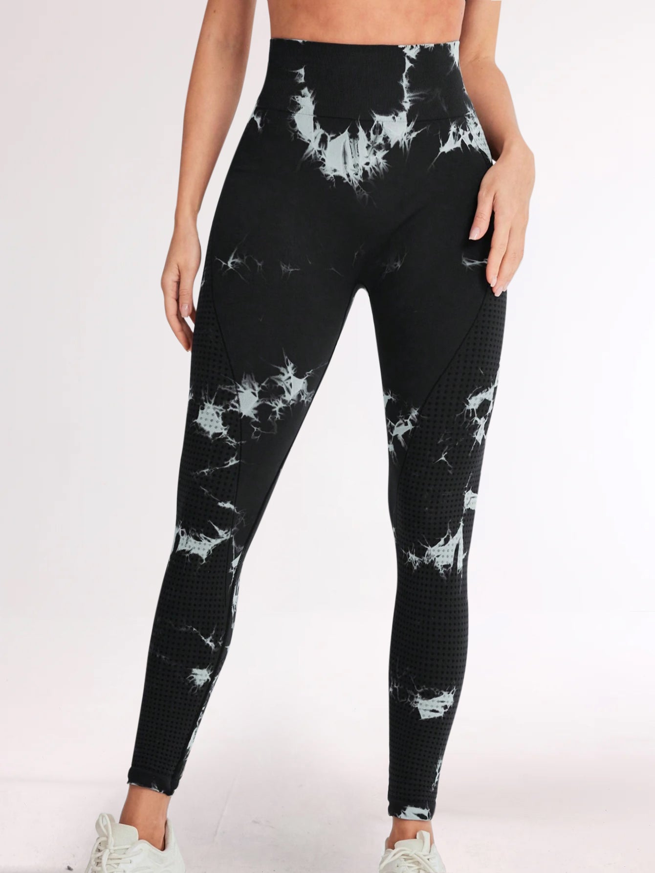 High Waist Tie Dye Butt-Lifting Leggings