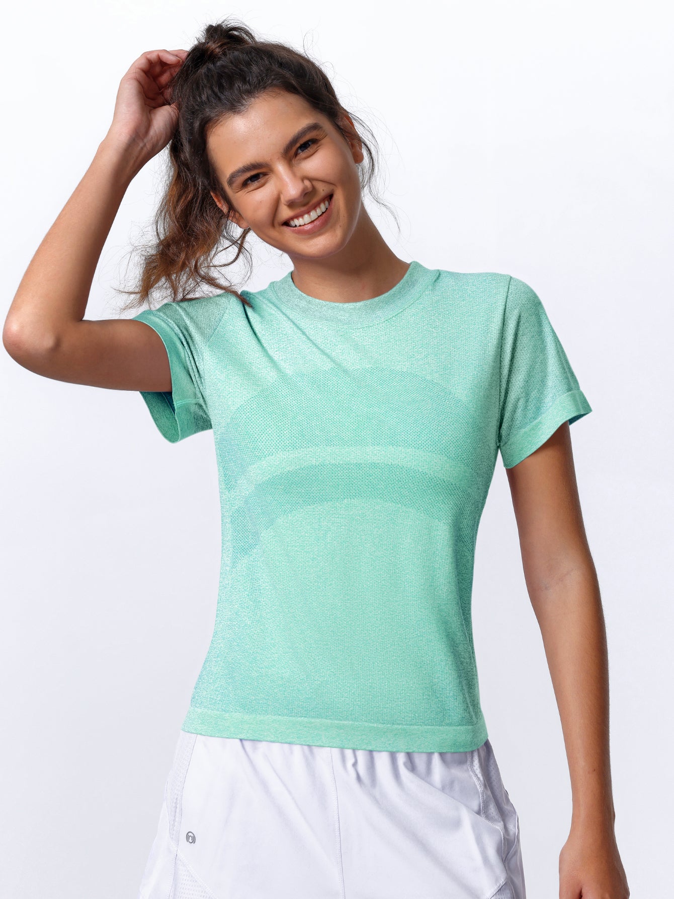 Women's Quick-Dry Seamless Running T-Shirt