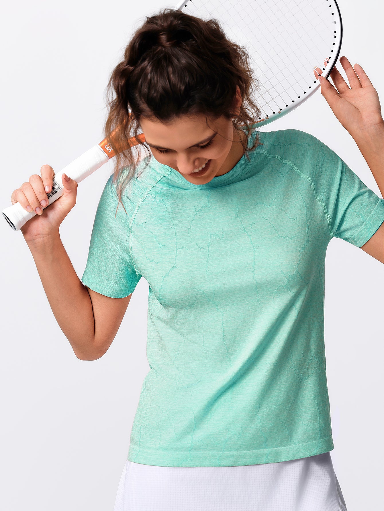 Women's Quick-Dry Seamless Running T-Shirt