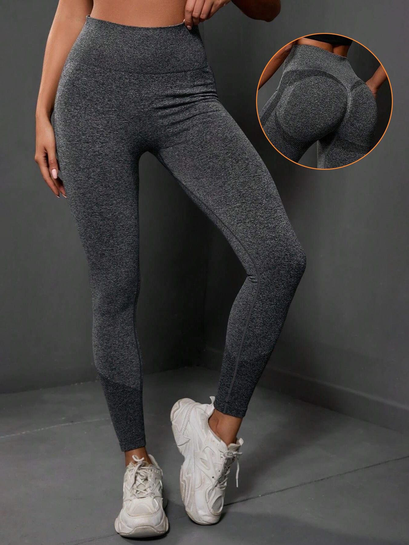 High Waist Side Contour Butt-Lifting Leggings