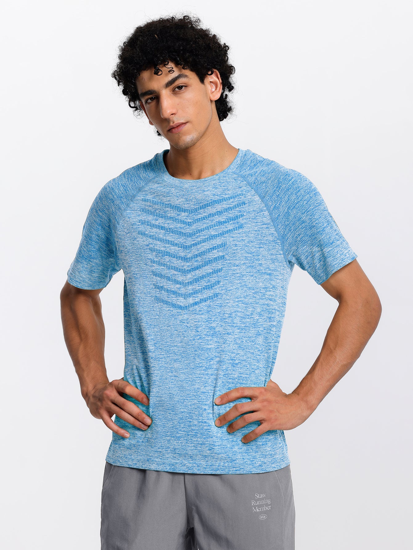 Men’s Quick-Dry Seamless Running T-Shirt