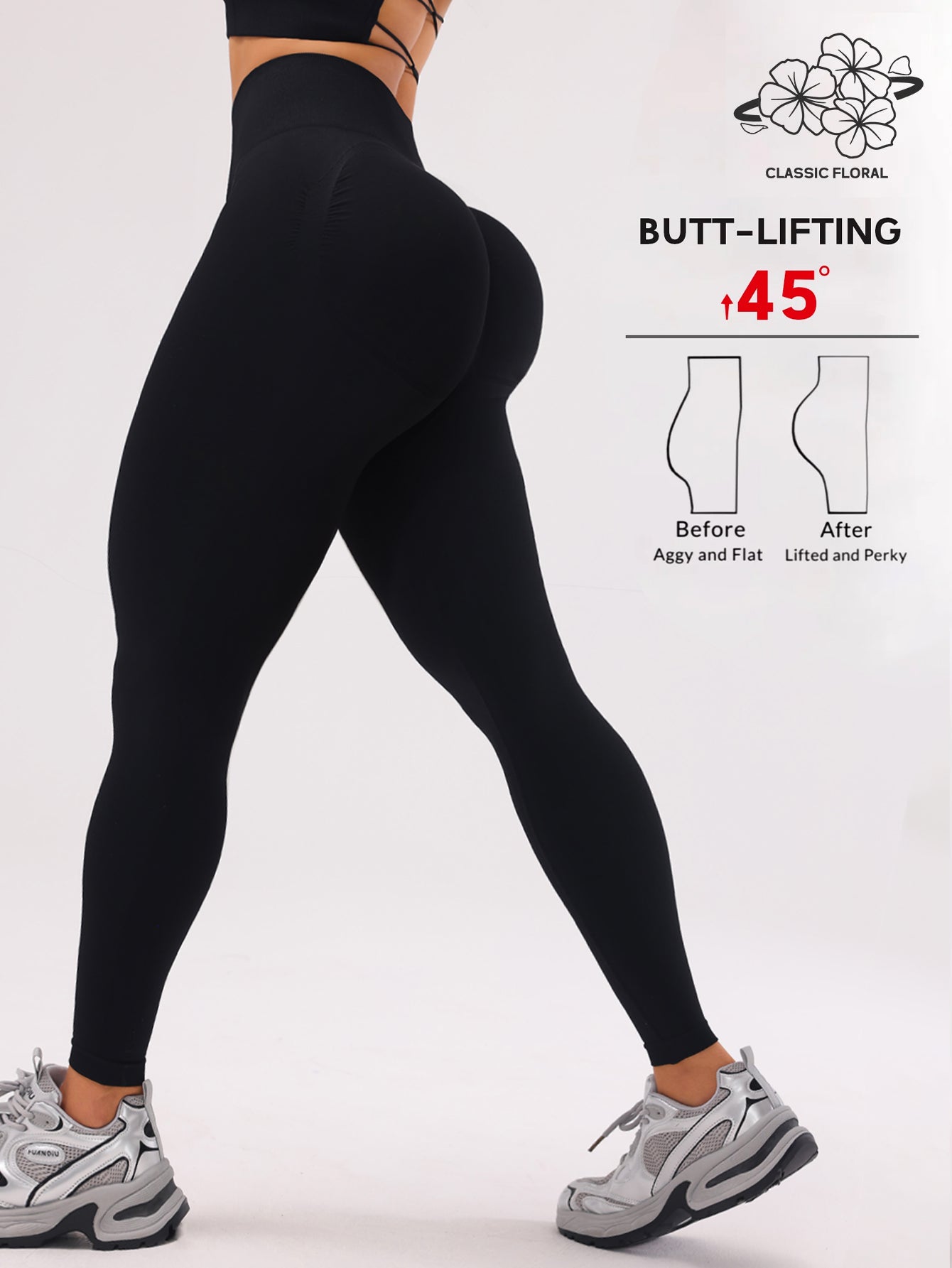 Scented Butt-Lifting Seamless Leggings