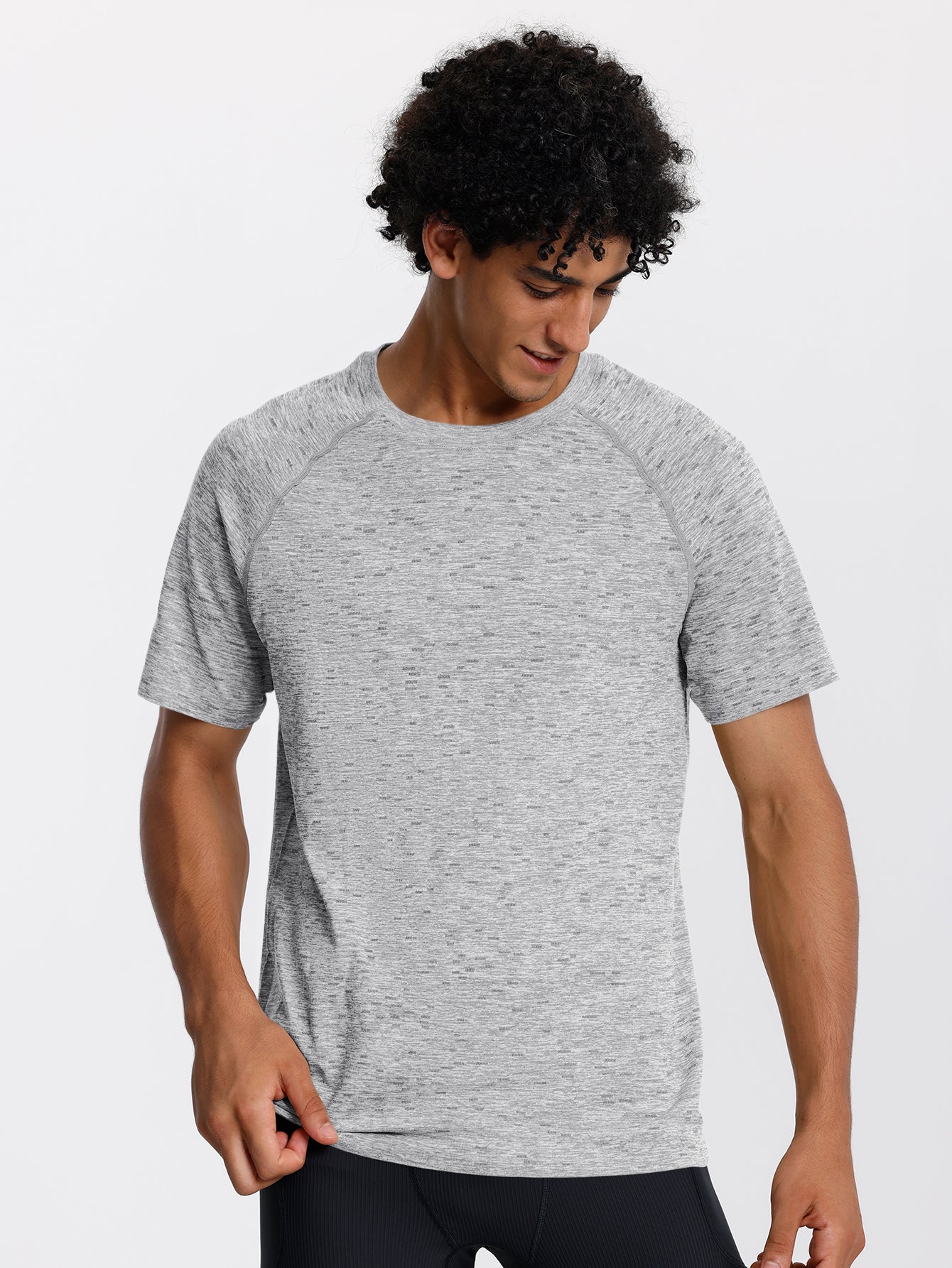 Soutien-gorge de sport sans coutures en tricot côtelé à dos nageur