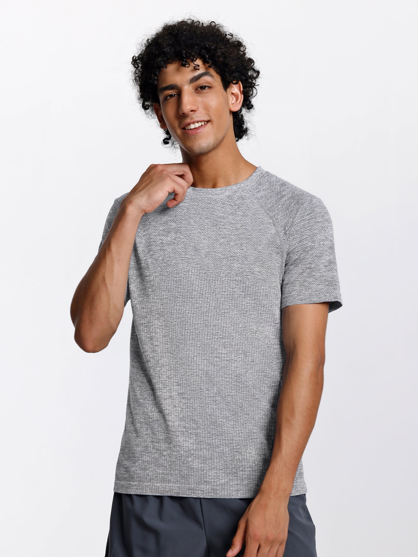 Men’s Quick-Dry Seamless Running T-Shirt