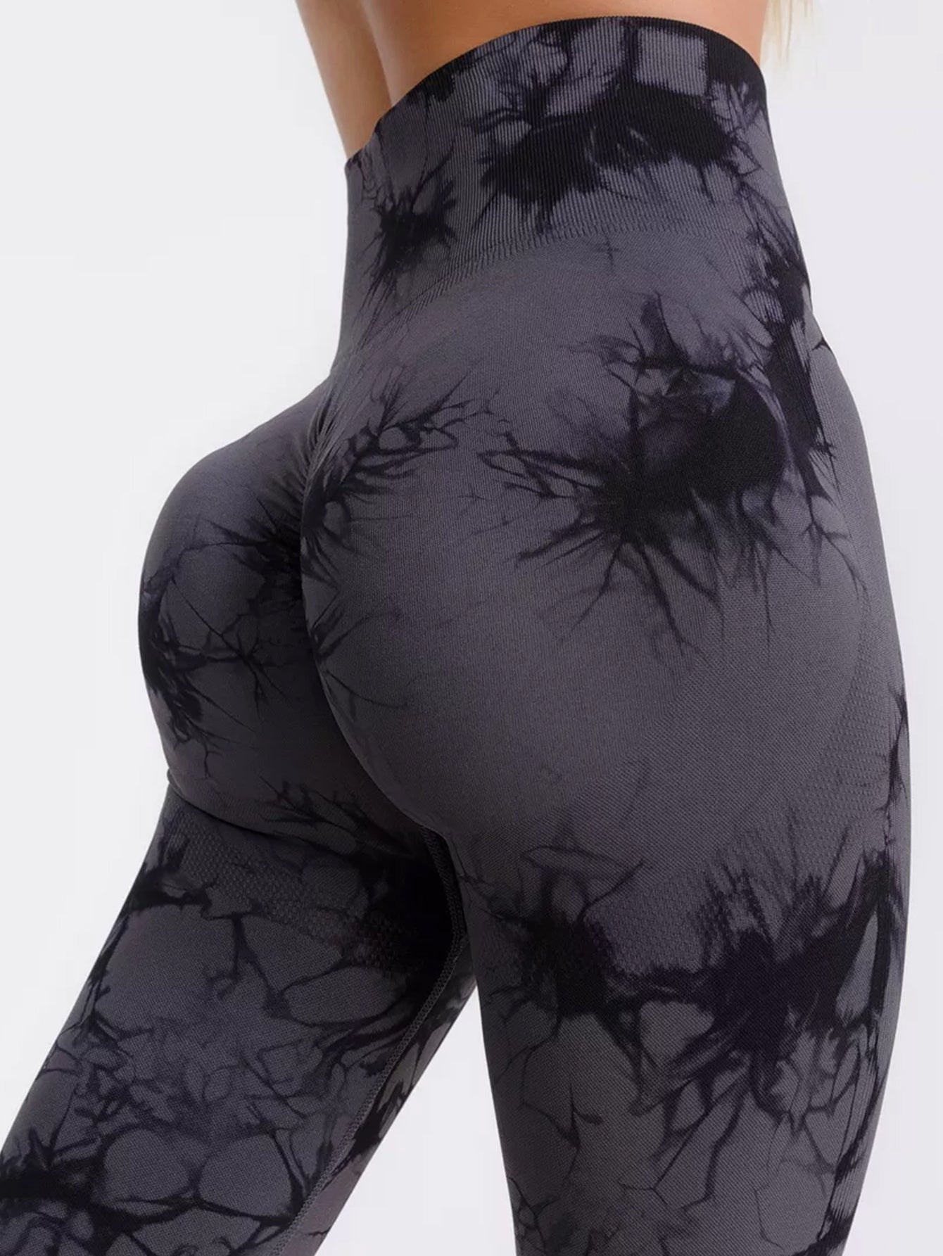 High Waist Tie Dye Butt-Lifting Leggings