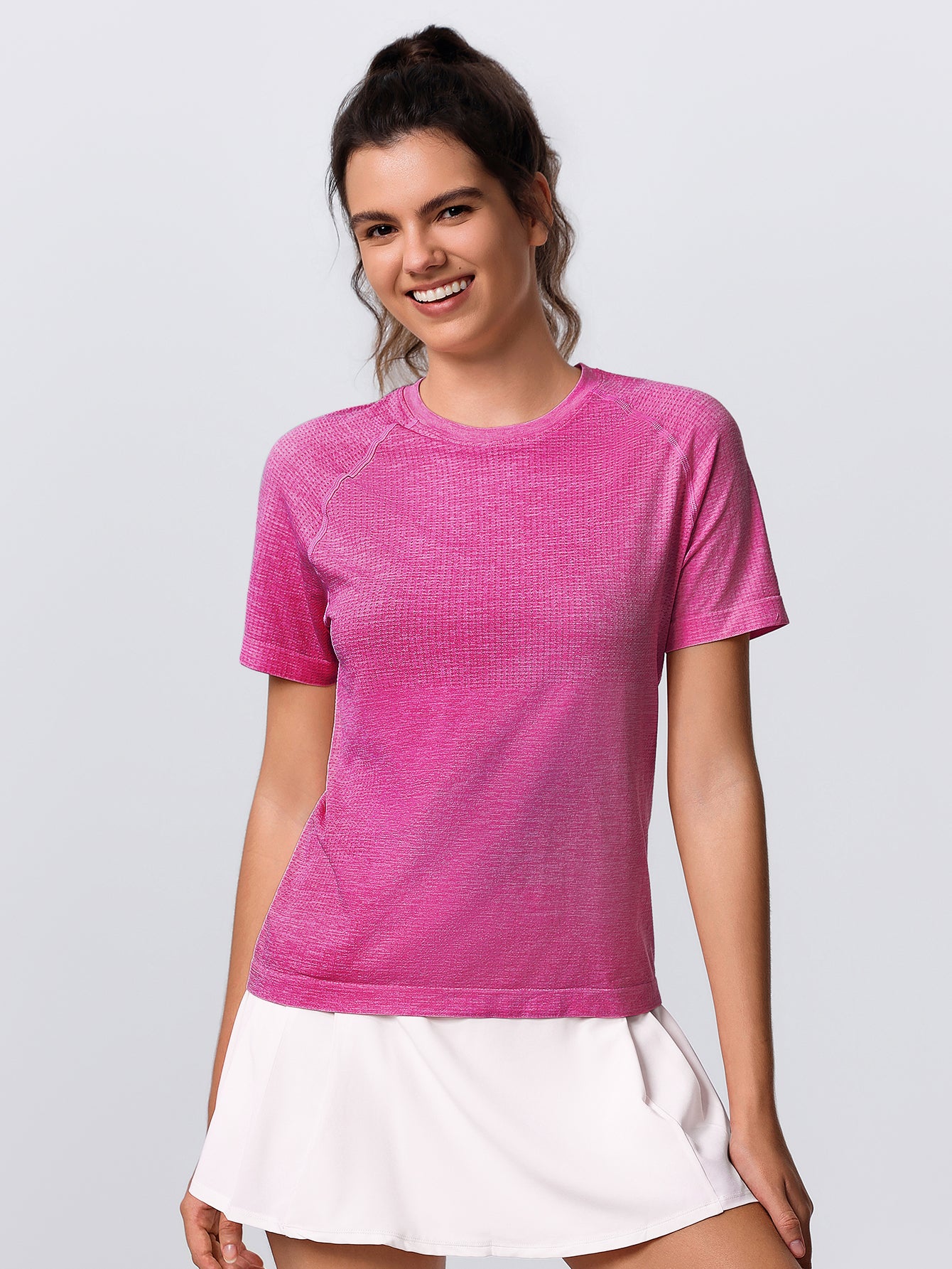 Women's Quick-Dry Seamless Running T-Shirt