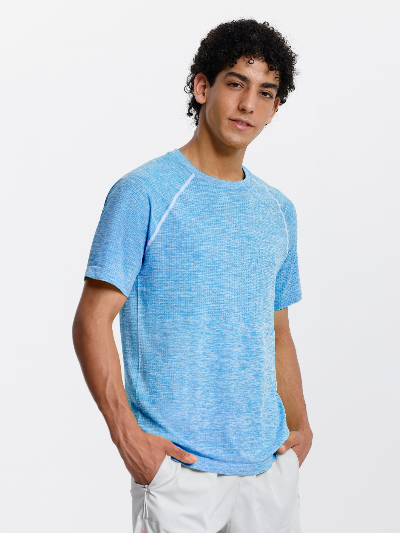 Men’s Quick-Dry Seamless Running T-Shirt
