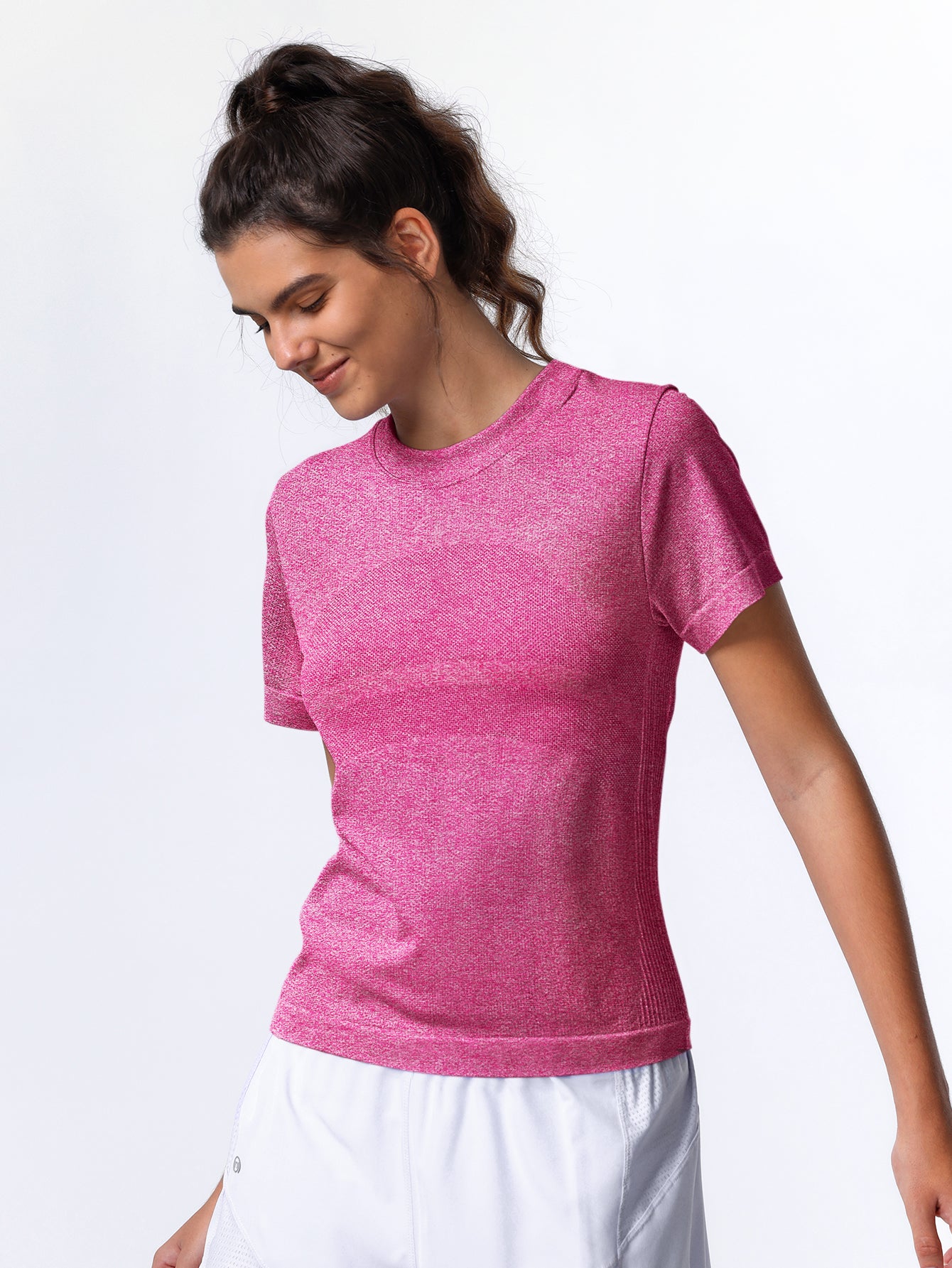 Women's Quick-Dry Seamless Running T-Shirt