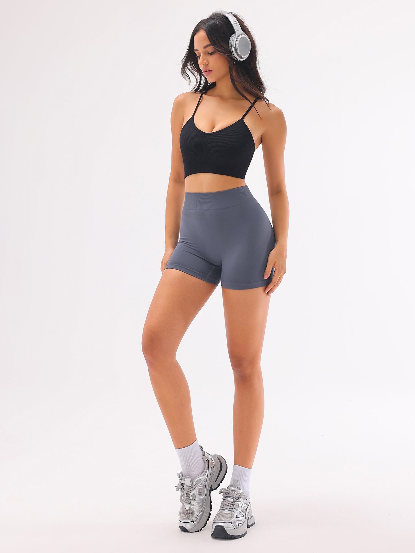 Scented V-Back Scrunch Seamless Shorts