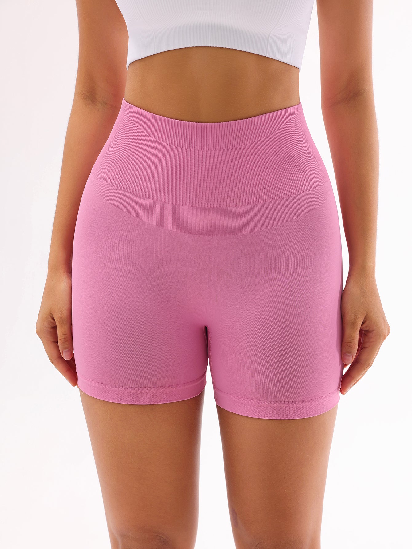 Scented High Waist Tummy Control Scrunch Seamless Shorts