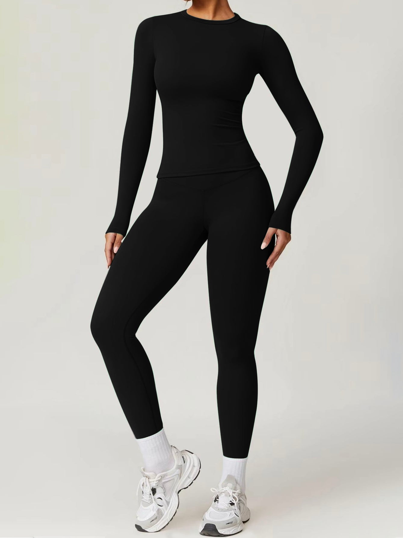 Ultra-Soft Thin Lined Top & Legging Set