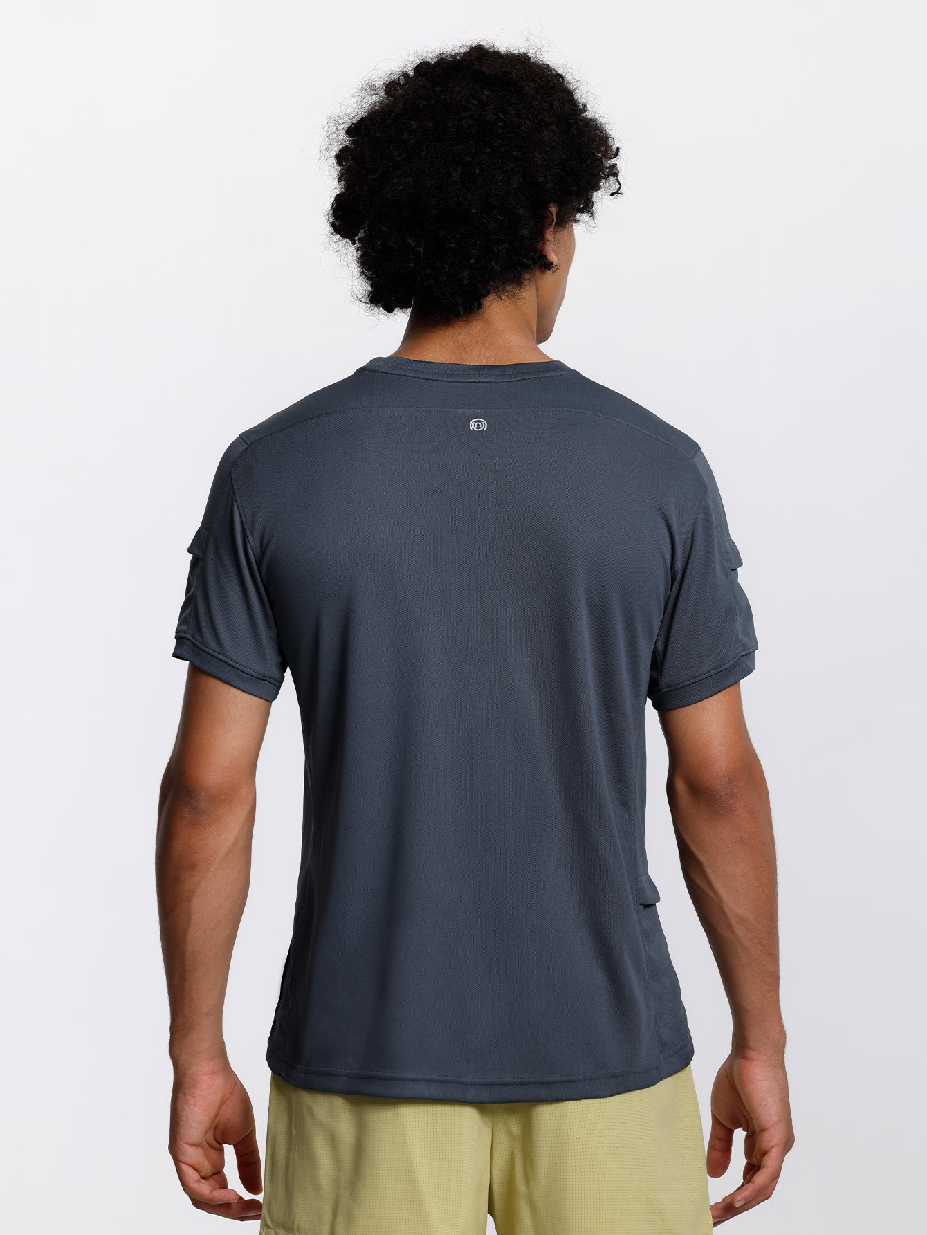 Soutien-gorge de sport sans coutures en tricot côtelé à dos nageur