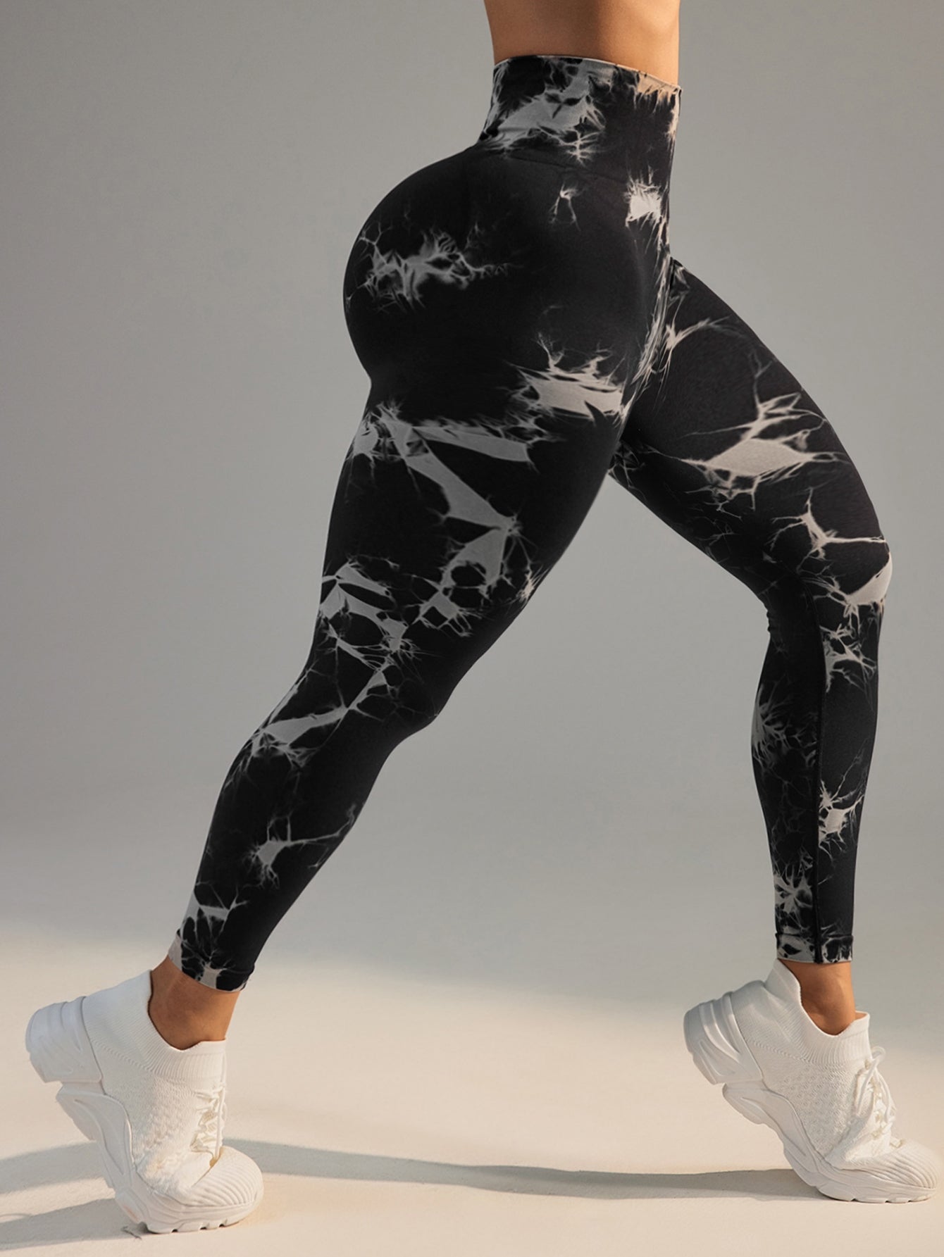 High Waist Anti-Slip Tie Dye Leggings